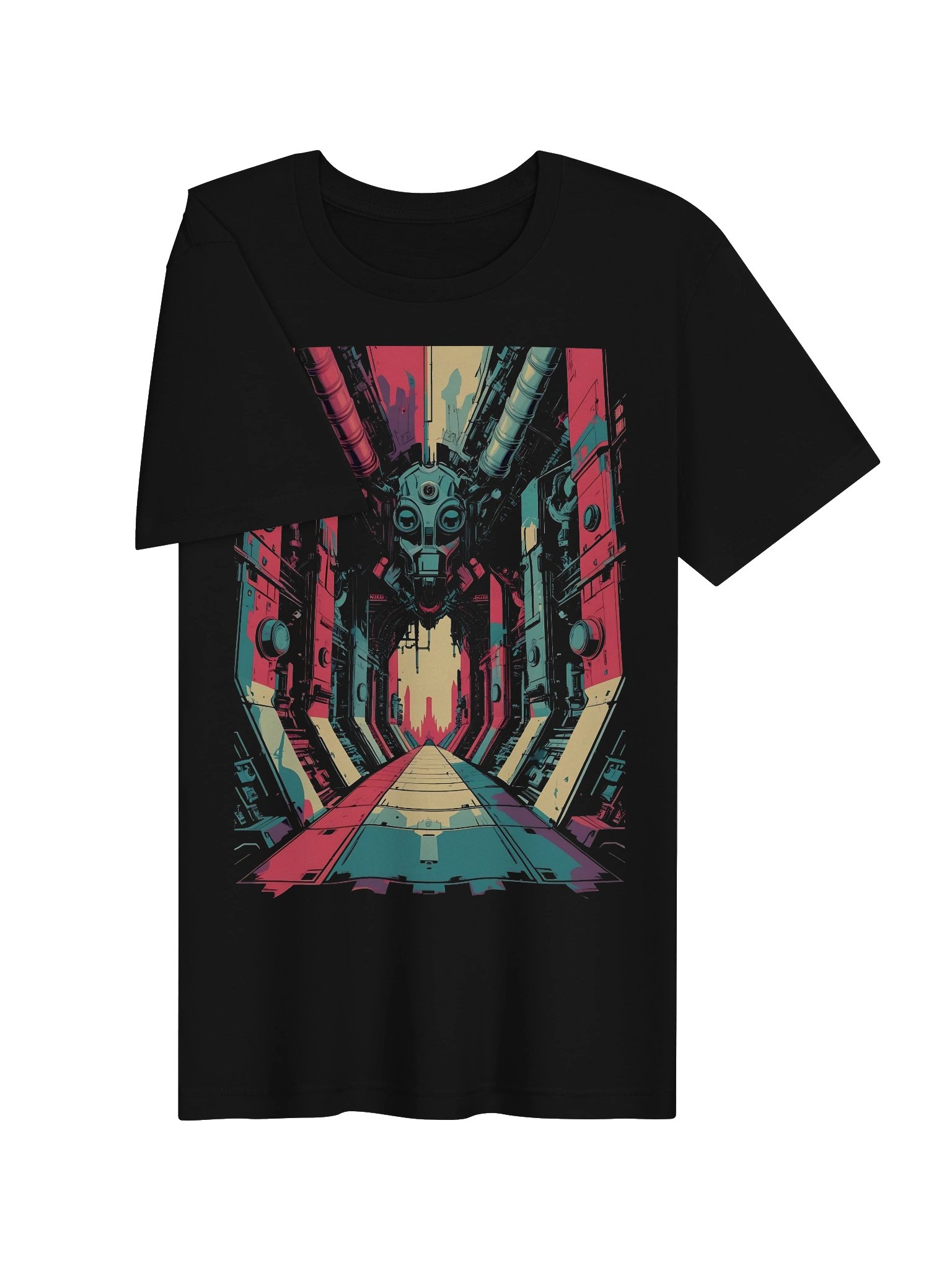 Retro Sci-Fi Gateway Lightweight T-Shirt product image (6)