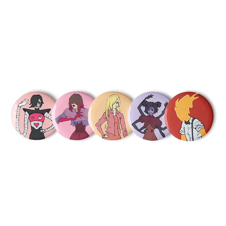 Character Pin Button Set 2 🧷 NEO Madness product image (2)