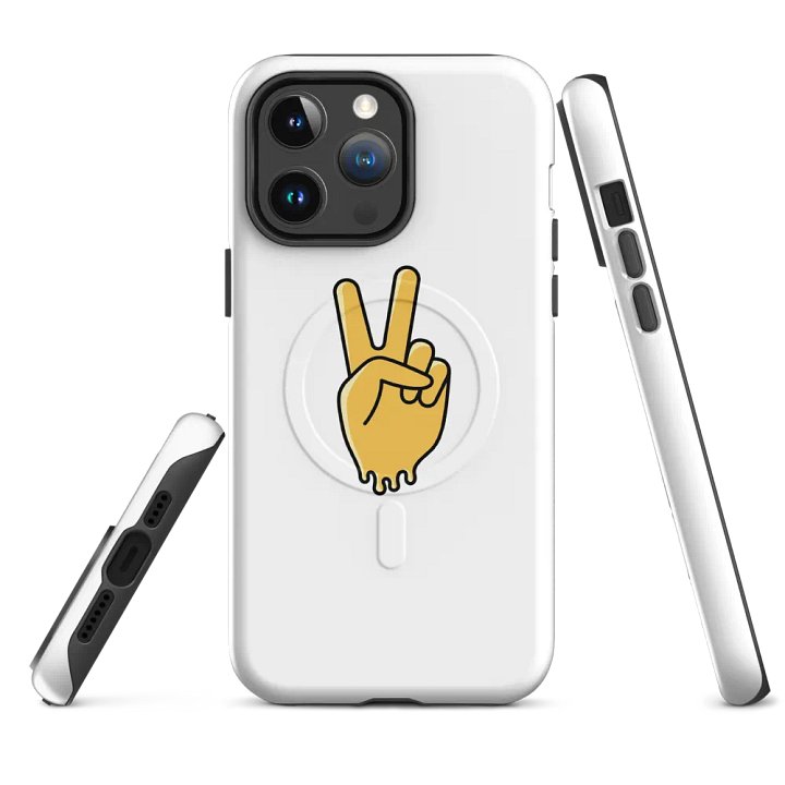 Melting Peace Sign iPhone® Tough Case product image (1)