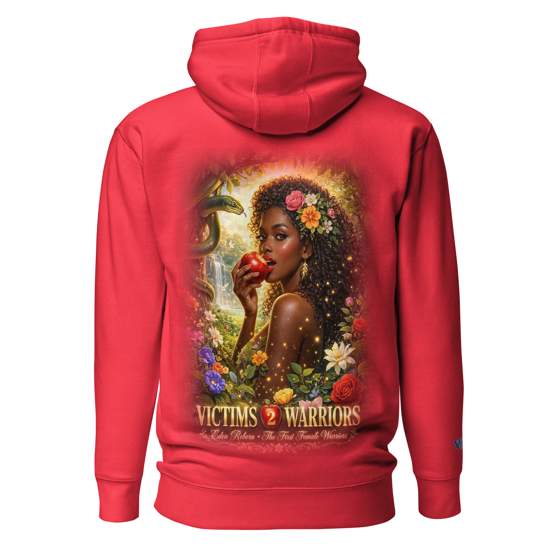 V2W “Eden Reborn The First Female Warrior “ Hoodie product image (4)