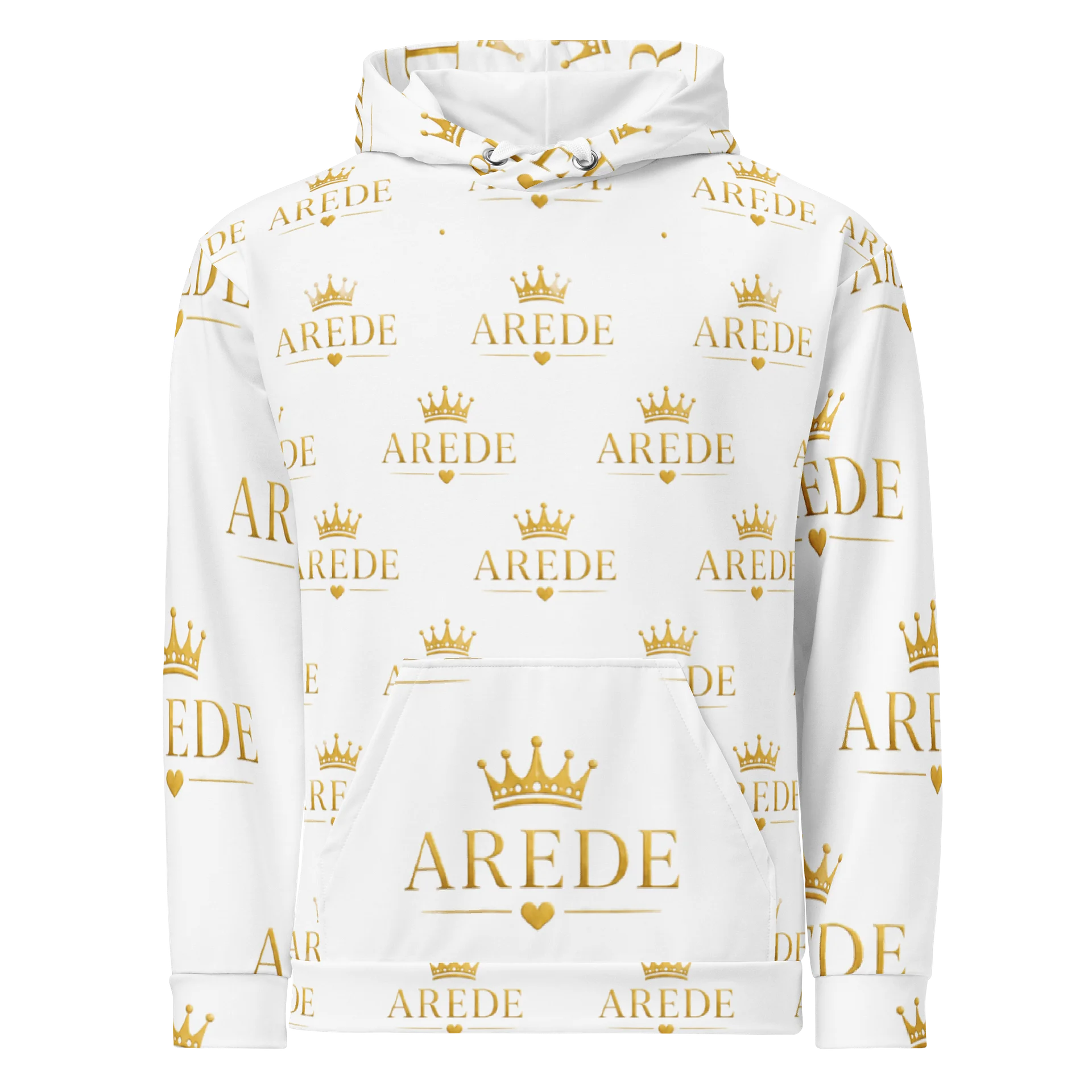 Golden Crown Repeat All-Over Hoodie product image (1)
