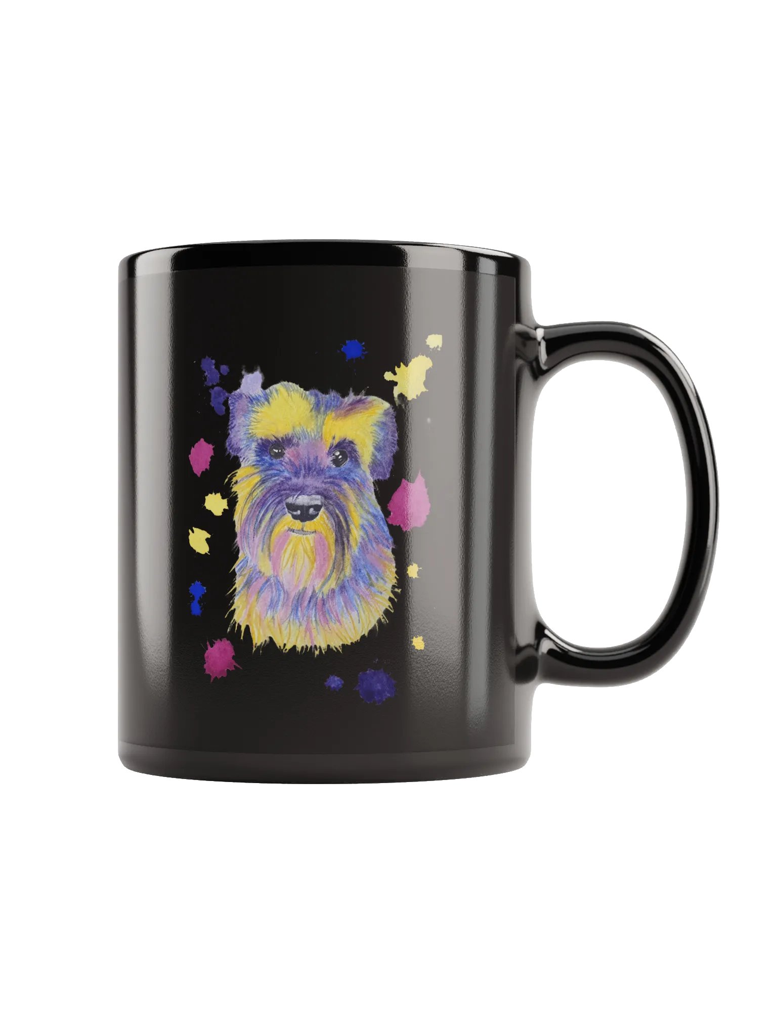 Beau - Black Glossy Mug product image (3)