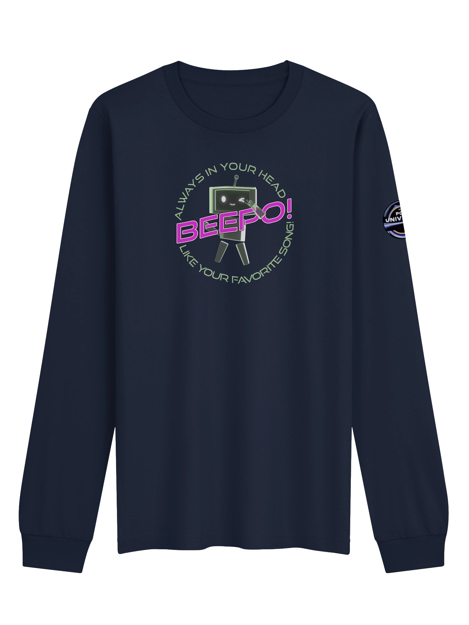 Beepo! Always in Your Head long-sleeve tee product image (2)