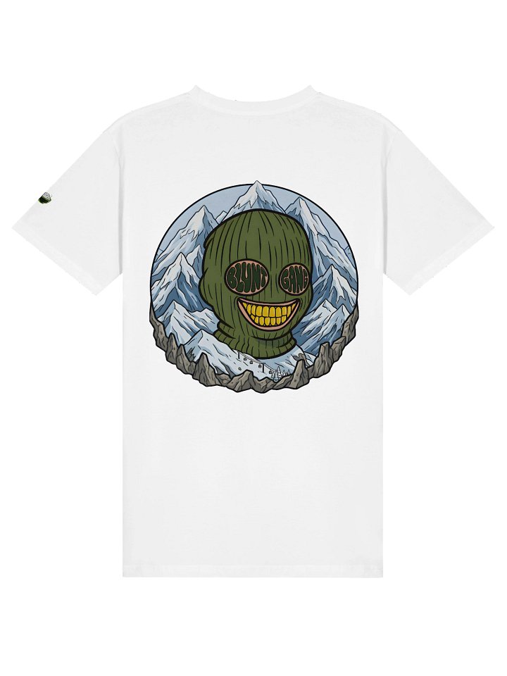 BLUNTGANG SkiFace 'The Trip To Mountains Of Yola' Premium Graphic Tee product image (2)