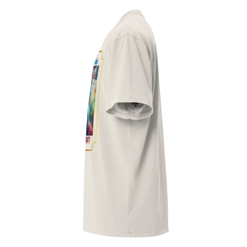 Whimsical Nurse Cat Oversized Tee product image (39)