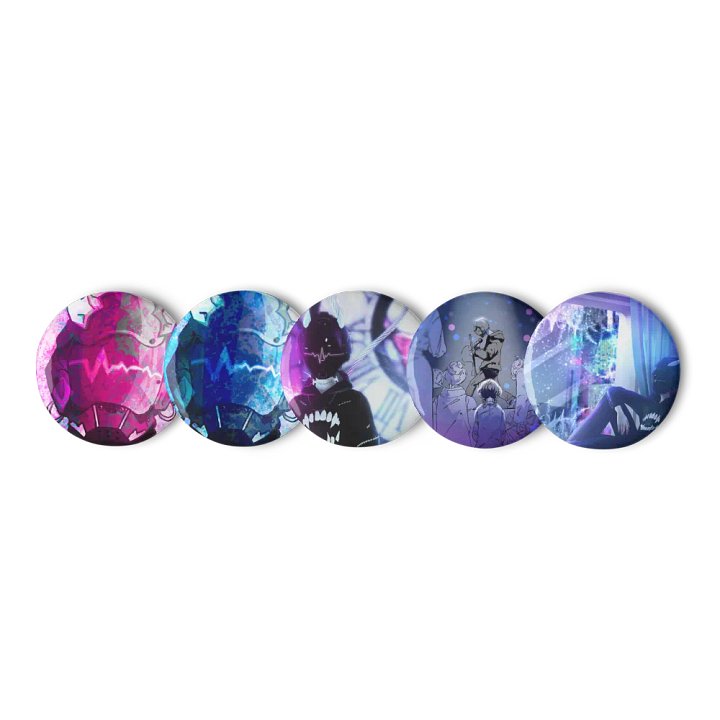 Set of 5 pins!! product image (3)