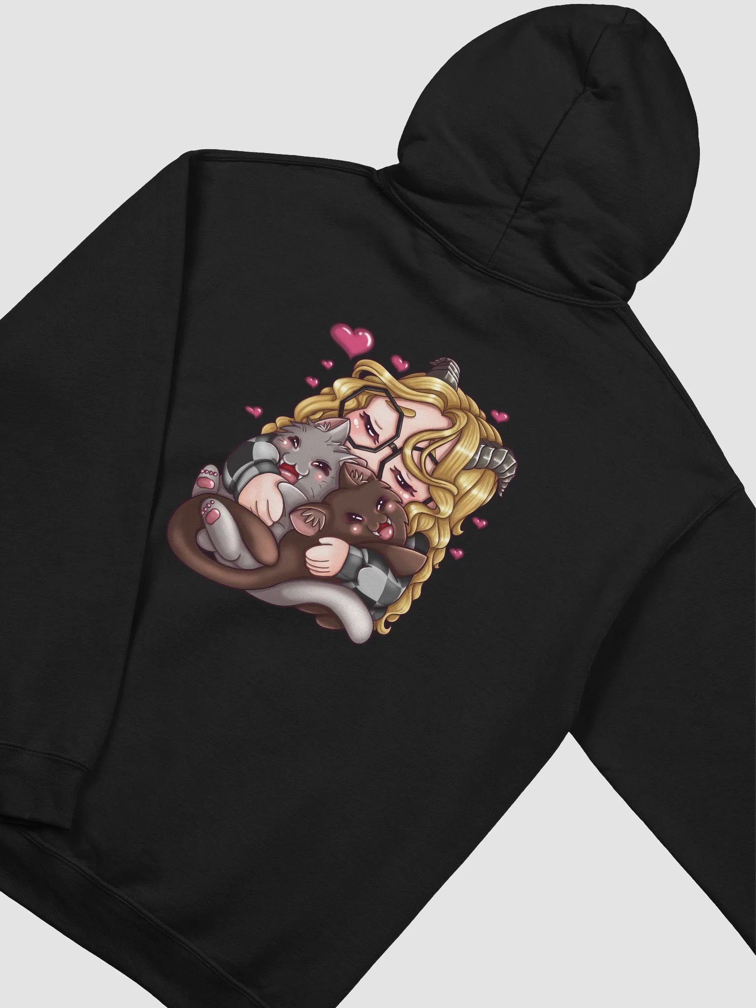 Cryptid and Khaleesi Cuddle Hoodie product image (4)