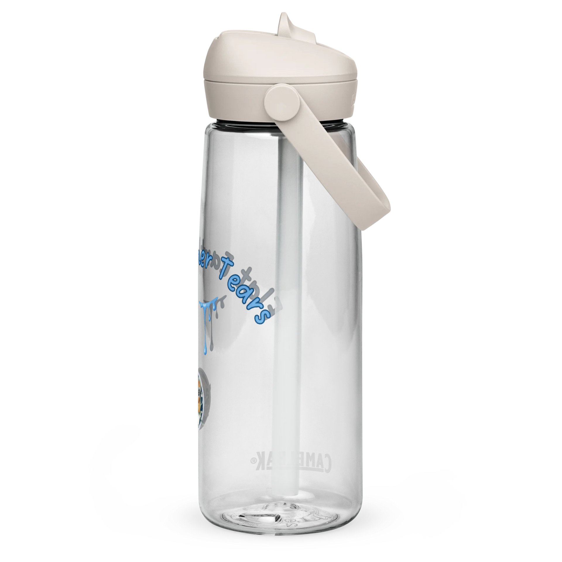 Flat Earther Tears Water Bottle product image (2)