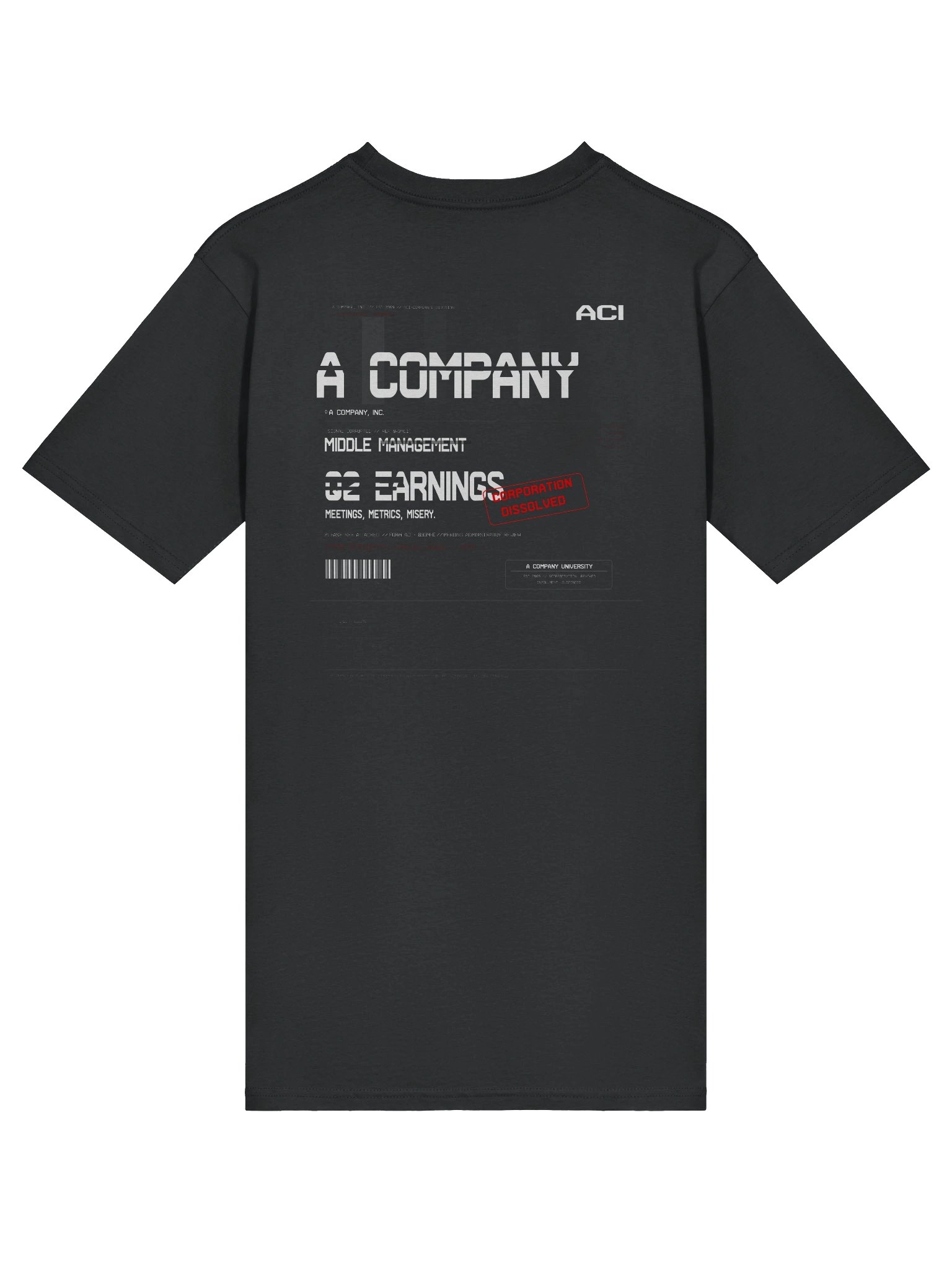 A Company, Inc. | ACI-0294 // Dissolved - T-Shirt product image (4)
