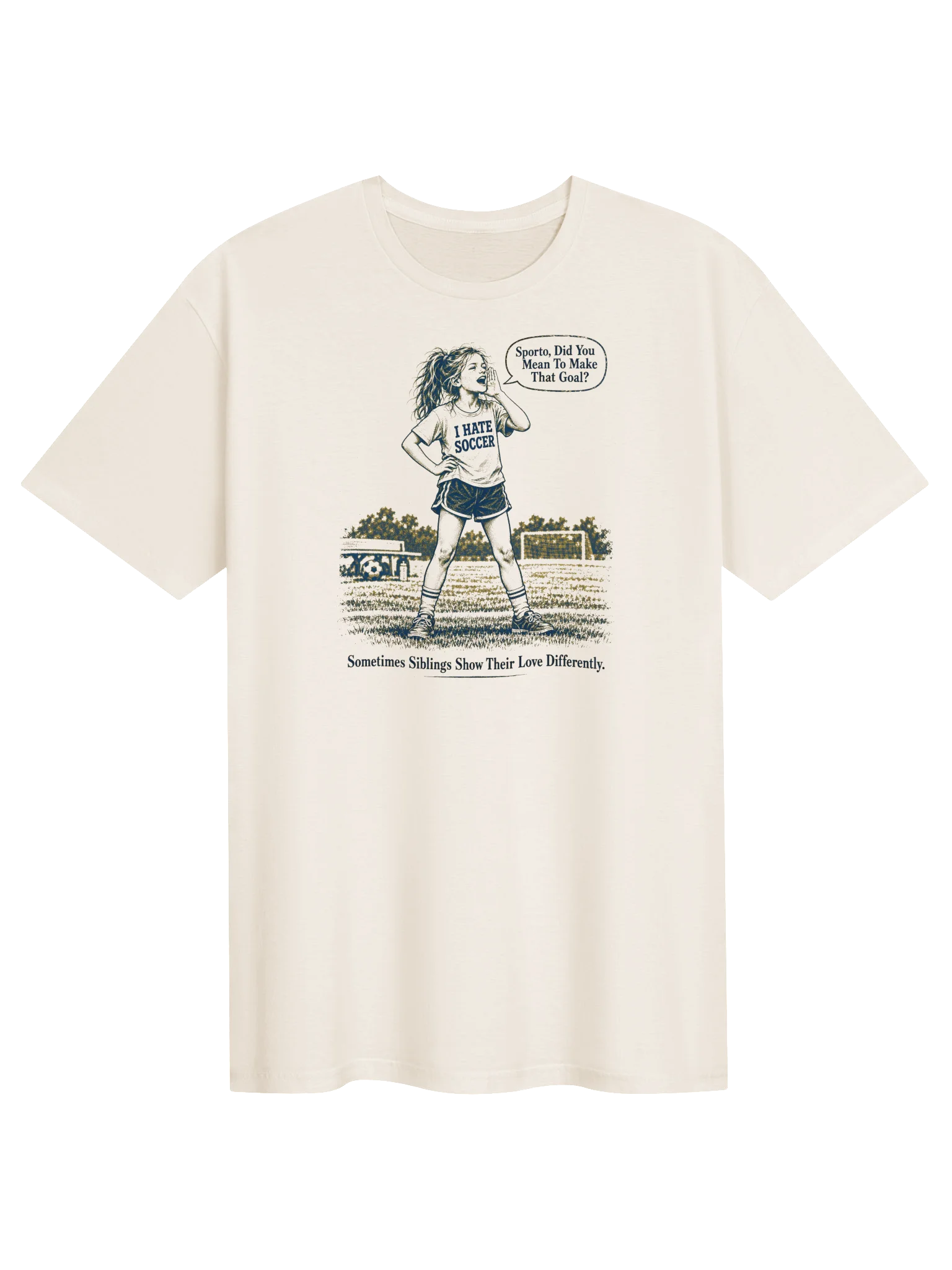Soccer Sister Sibling Soccer Humor Tee product image (1)