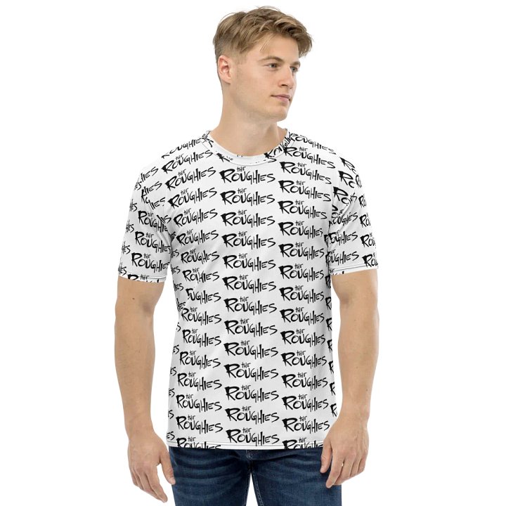 Logo Tee - All Over Print - Black on White product image (1)