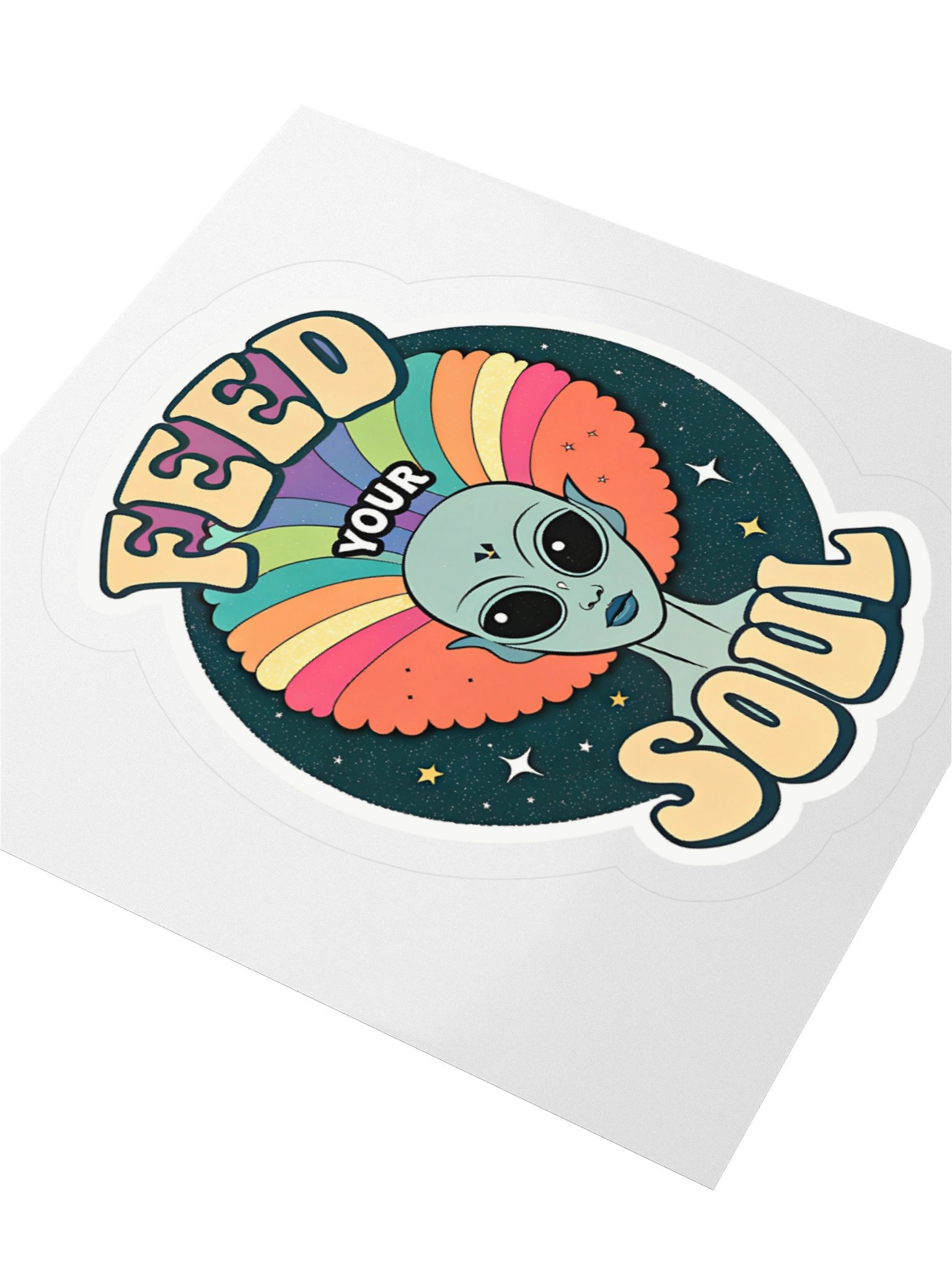 Cosmic Soul Kiss Cut Stickers product image (7)