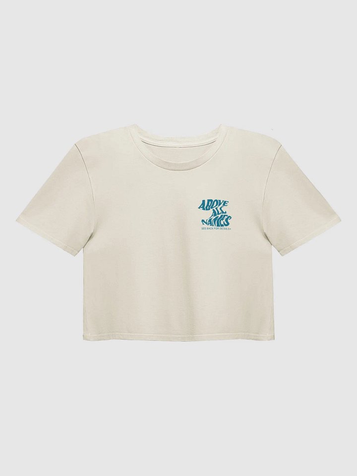 Above All Names Crop T product image (2)