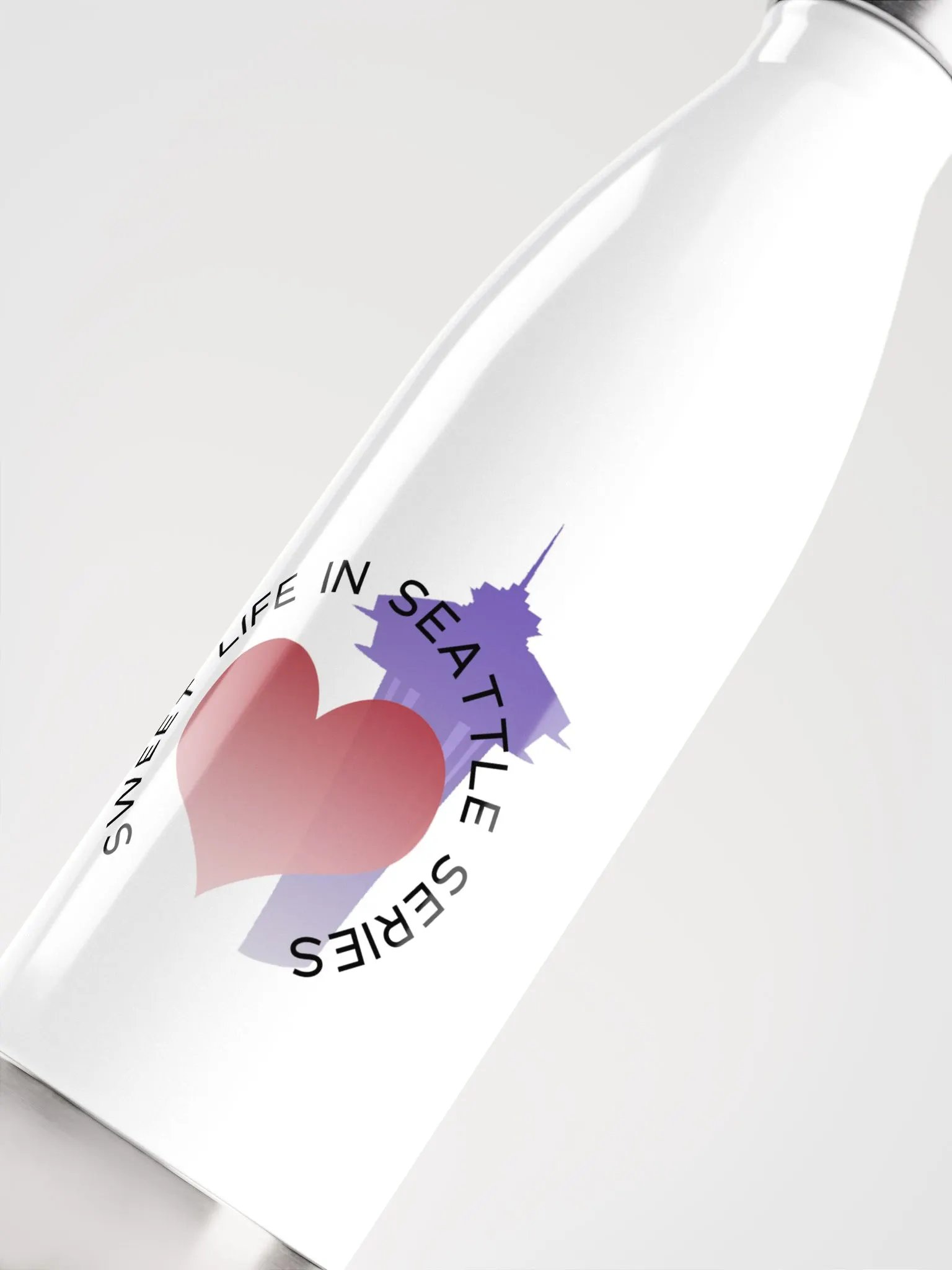Sweet Life in Seattle Logo - Stainless Steel Bottle product image (5)