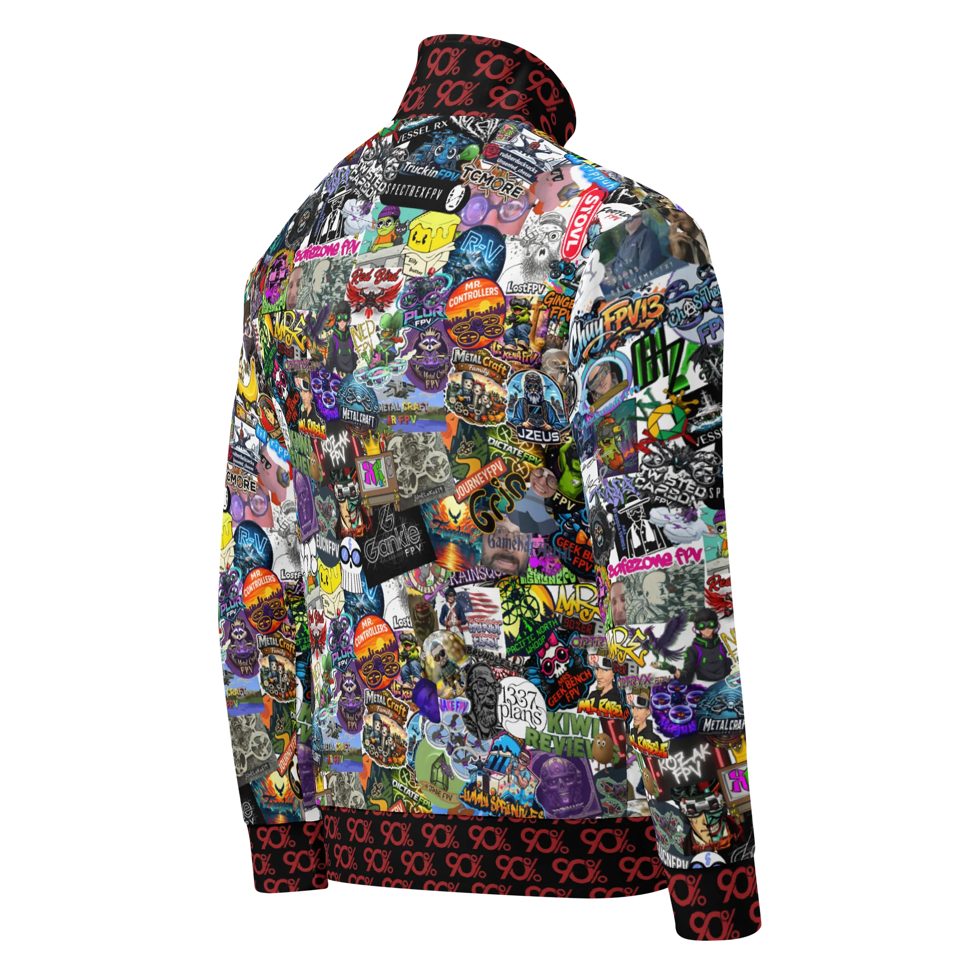 2026 Sticker Bomb Zip-up product image (2)