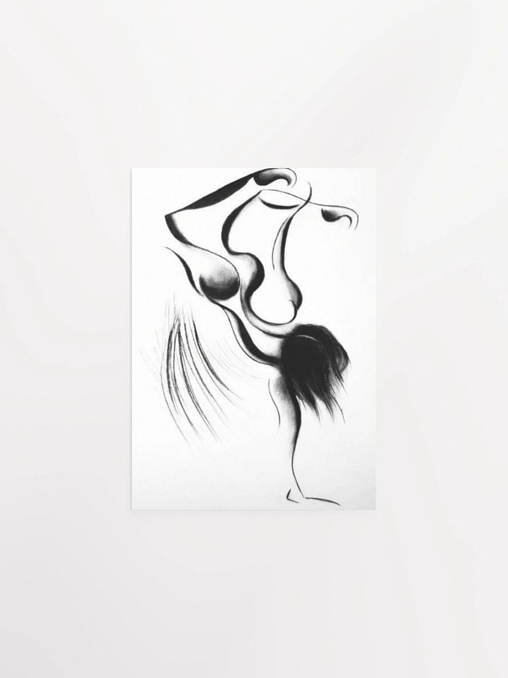 ‘Like a Feather’ Art Poster Print product image (1)