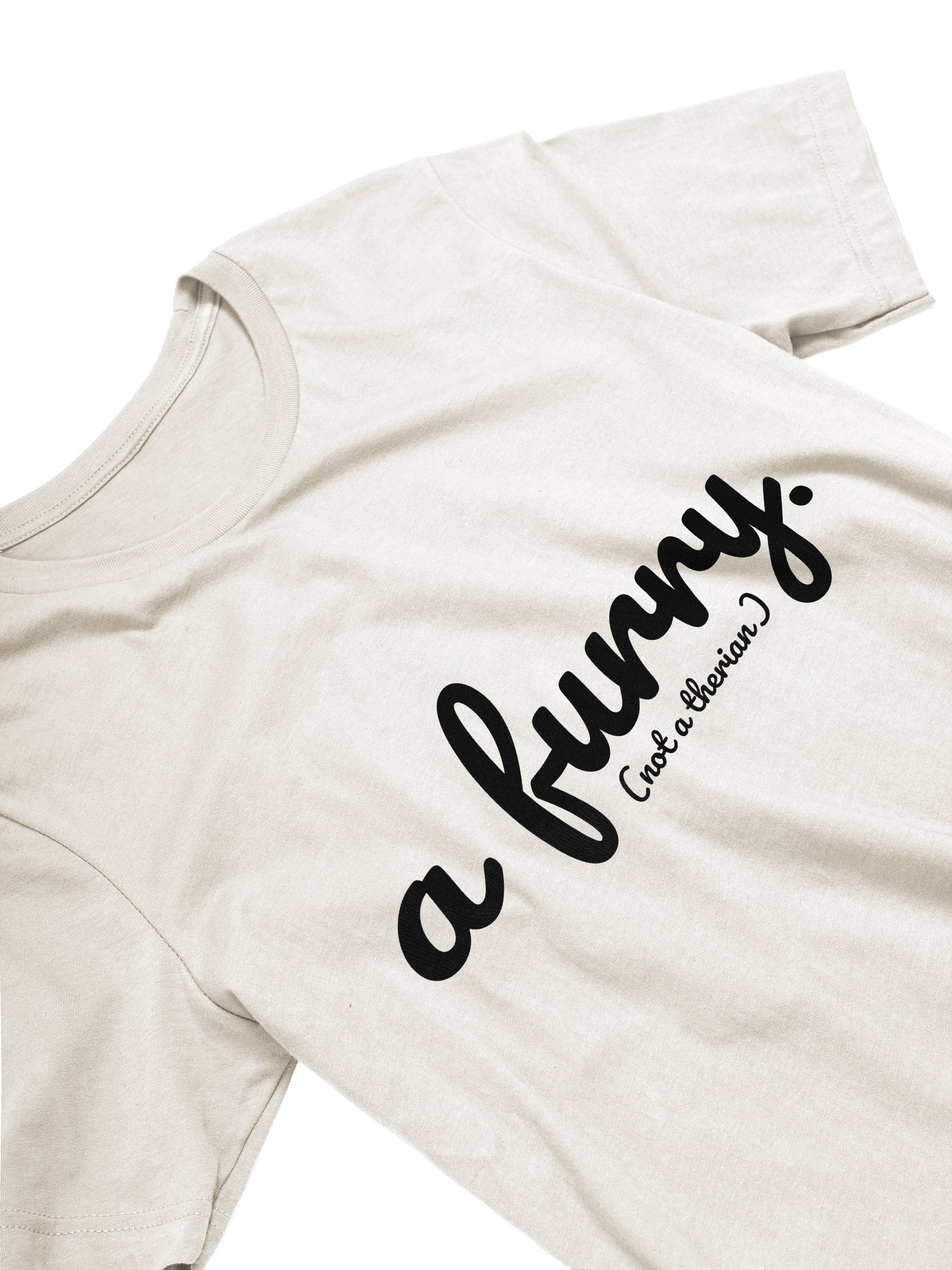 Clearly a furry t-shirt (light edition) product image (3)