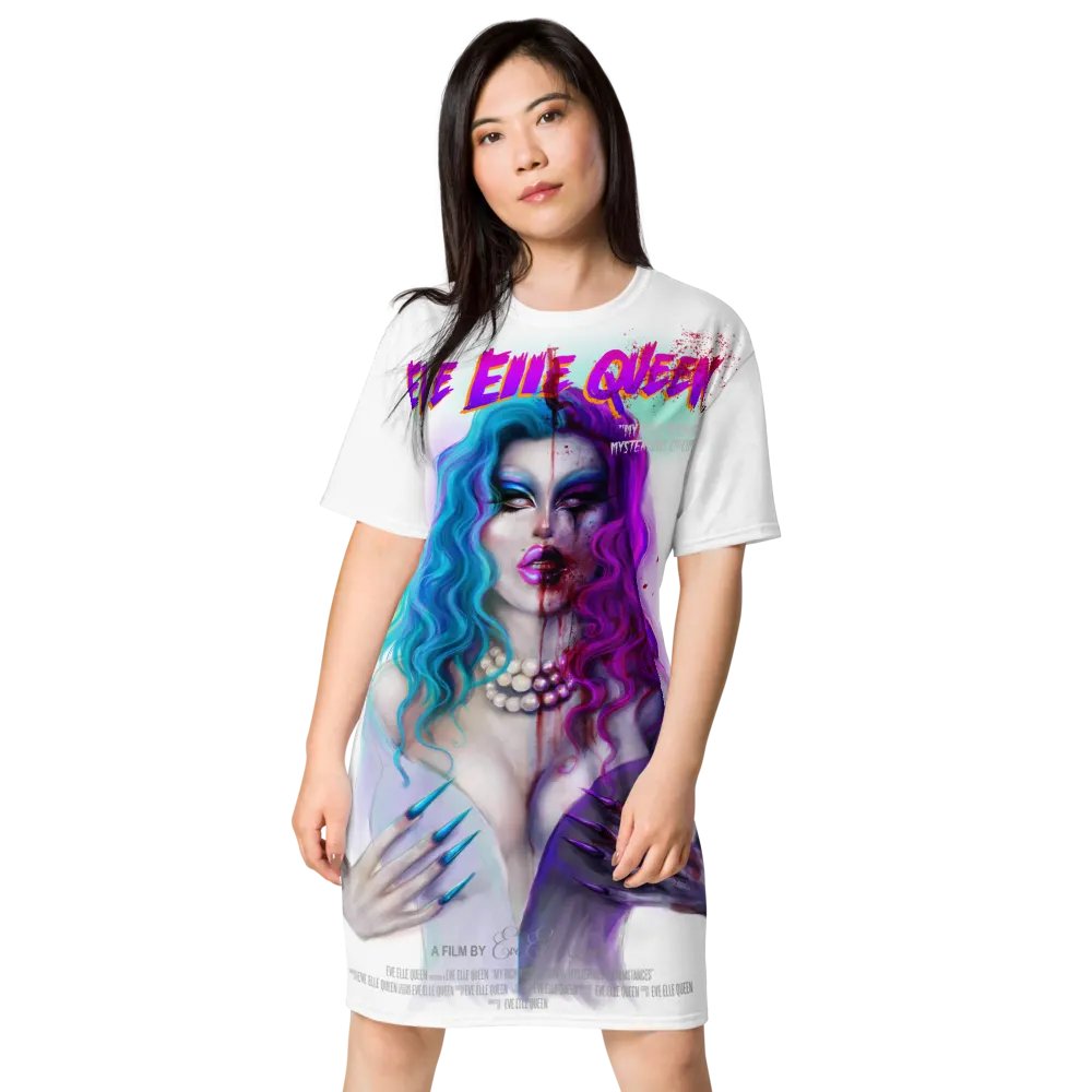 Eve Elle Movie Poster T-Shirt Dress product image (1)