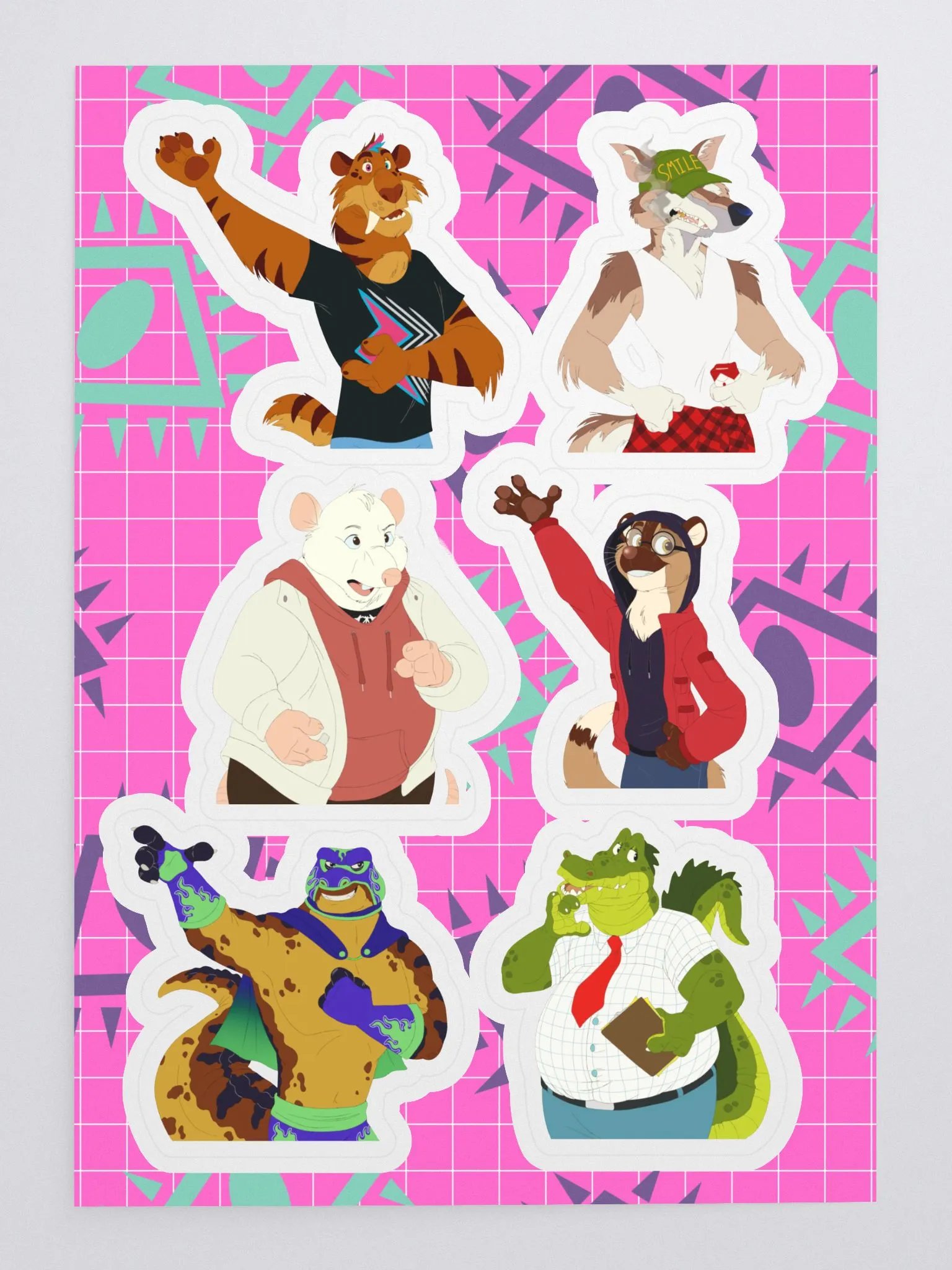 Cape Escape Main Cast Sticker Sheet product image (3)