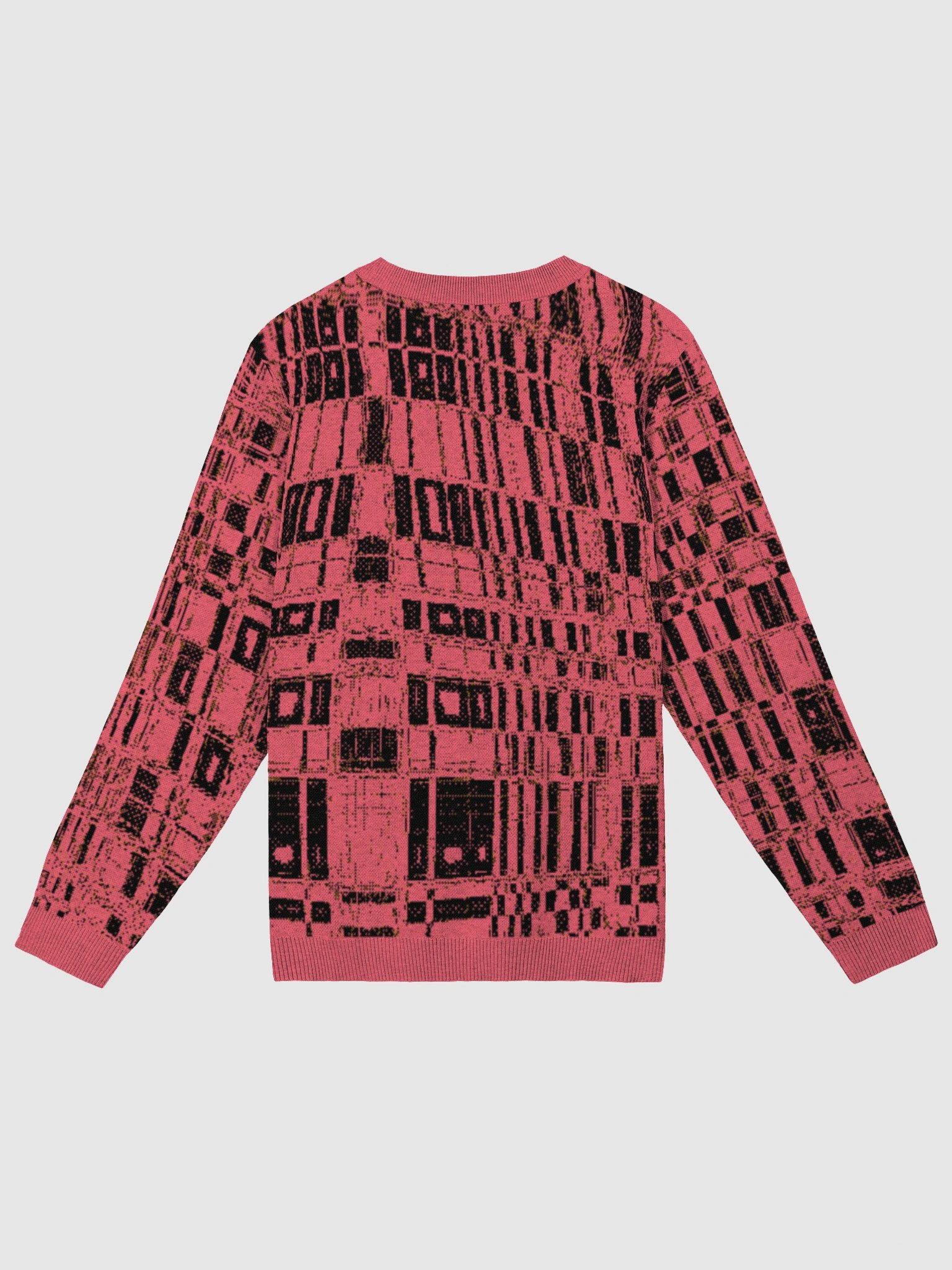 STATIC DRIFT | FRACTURED GRID KNIT SWEATER product image (2)