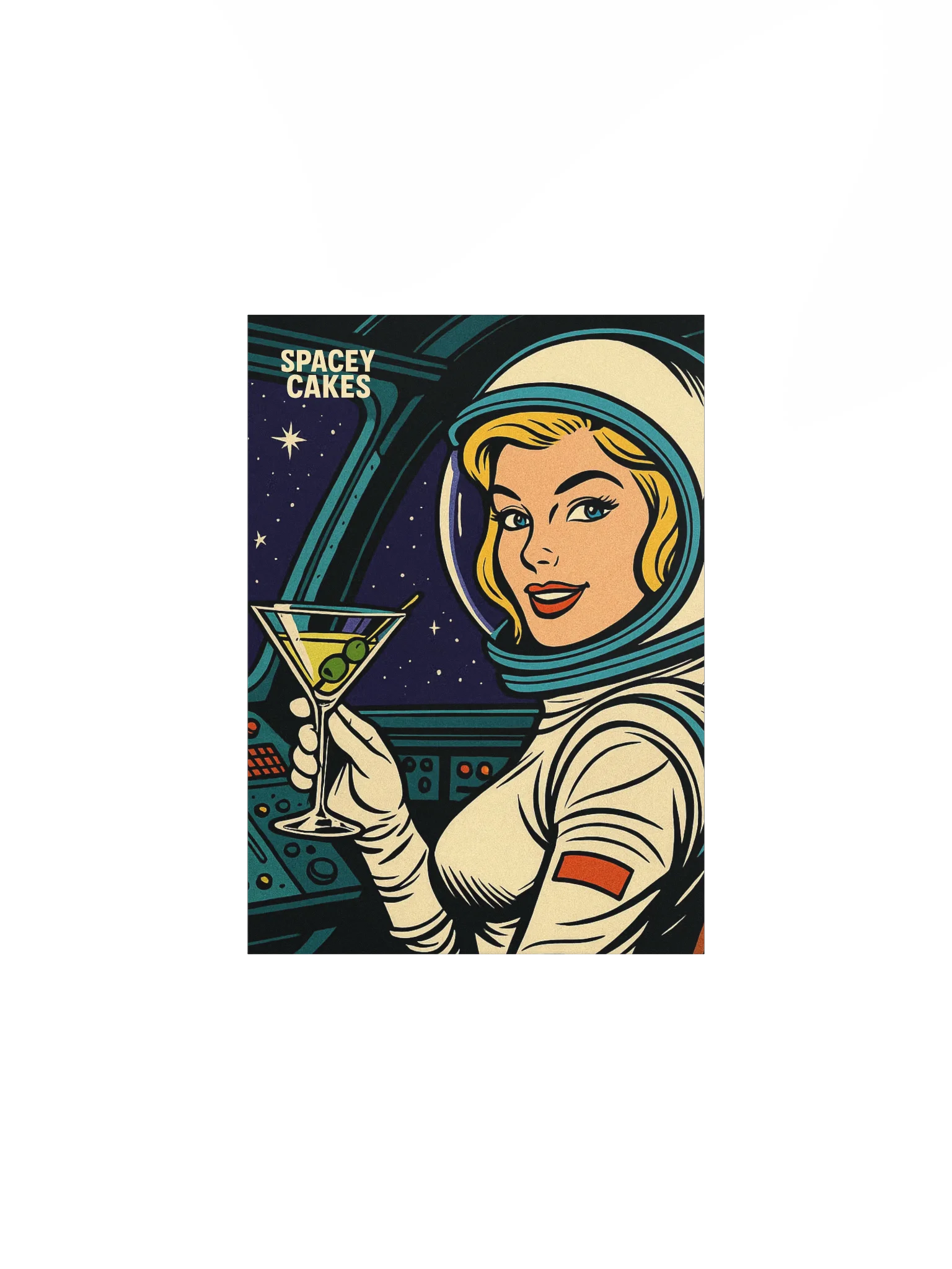 Eva - Spacey Cakes Event Horizon Art Print product image (2)
