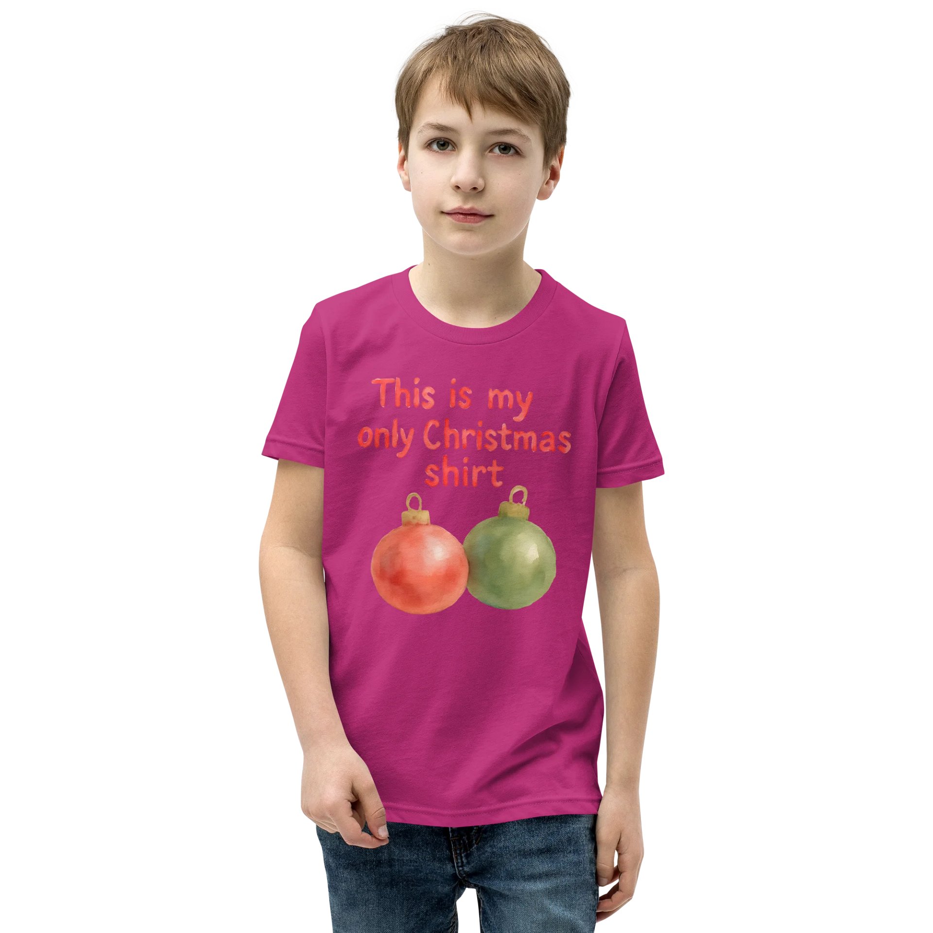 kids version of my only christmas shirt product image (5)