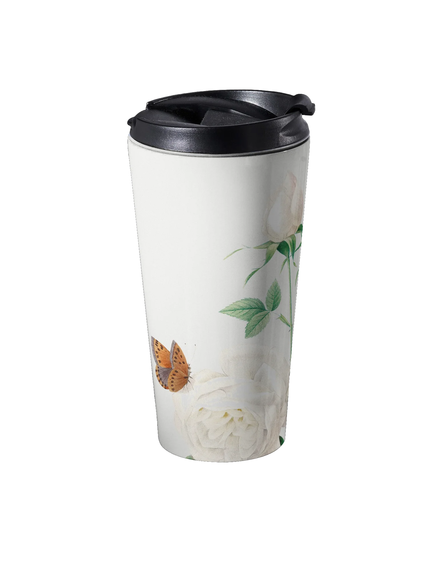 White Roses. Stainless Steel Mug product image (2)