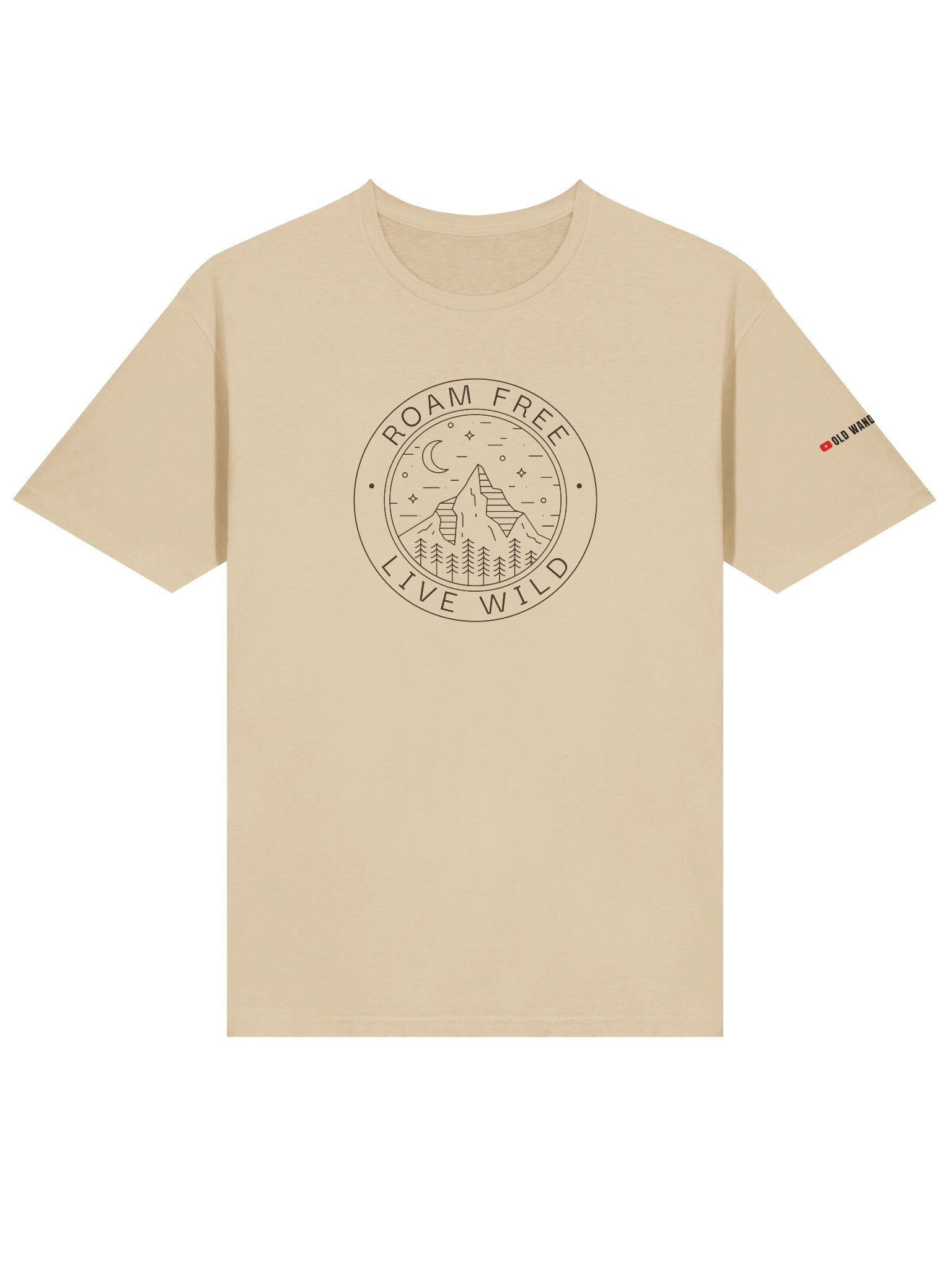 Roam Free Casual Unisex Tee product image (6)