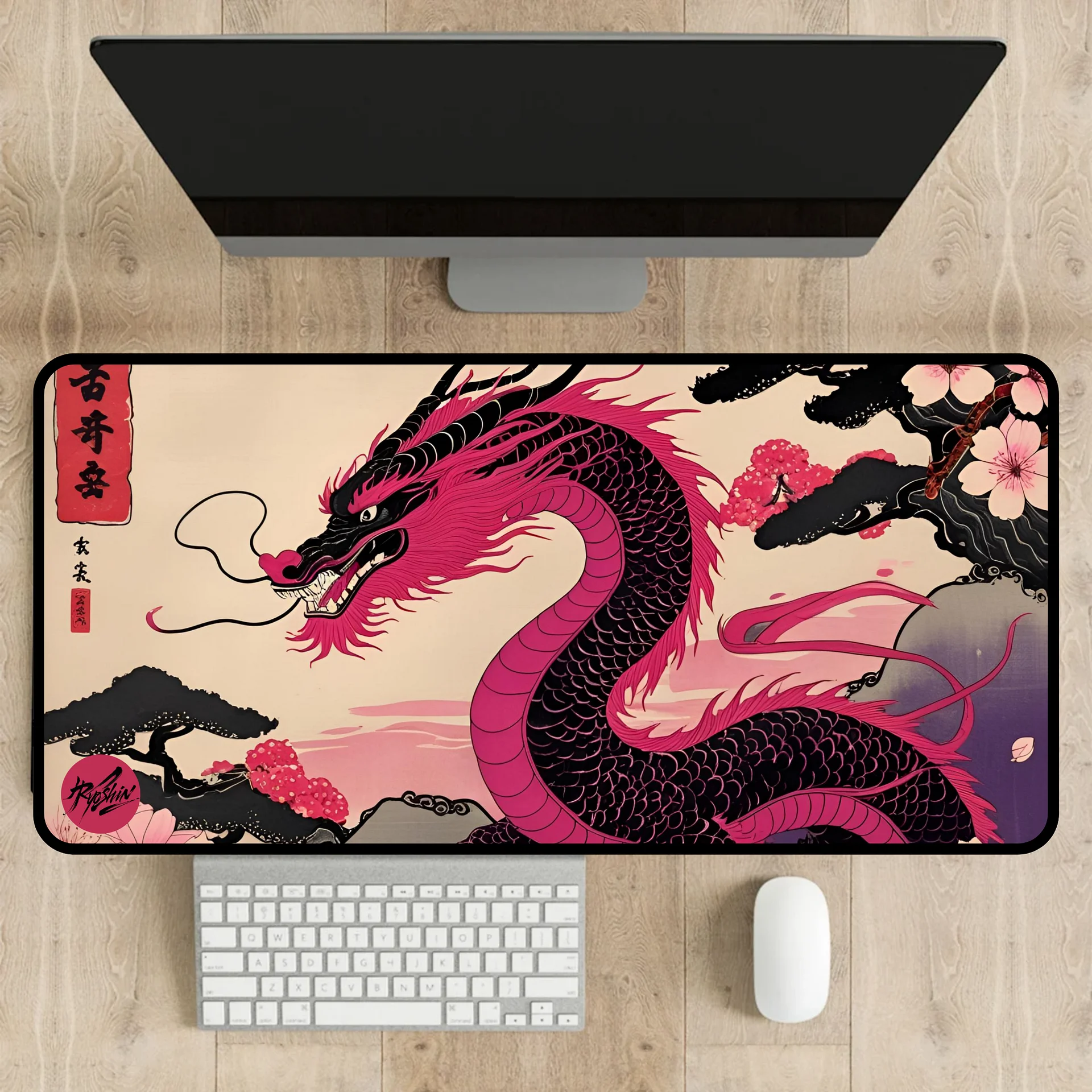 Ryoshin - Vibrant Spirit (Kassei no Tamashii), Ancient Ryū Collection, Desk Mat product image (1)