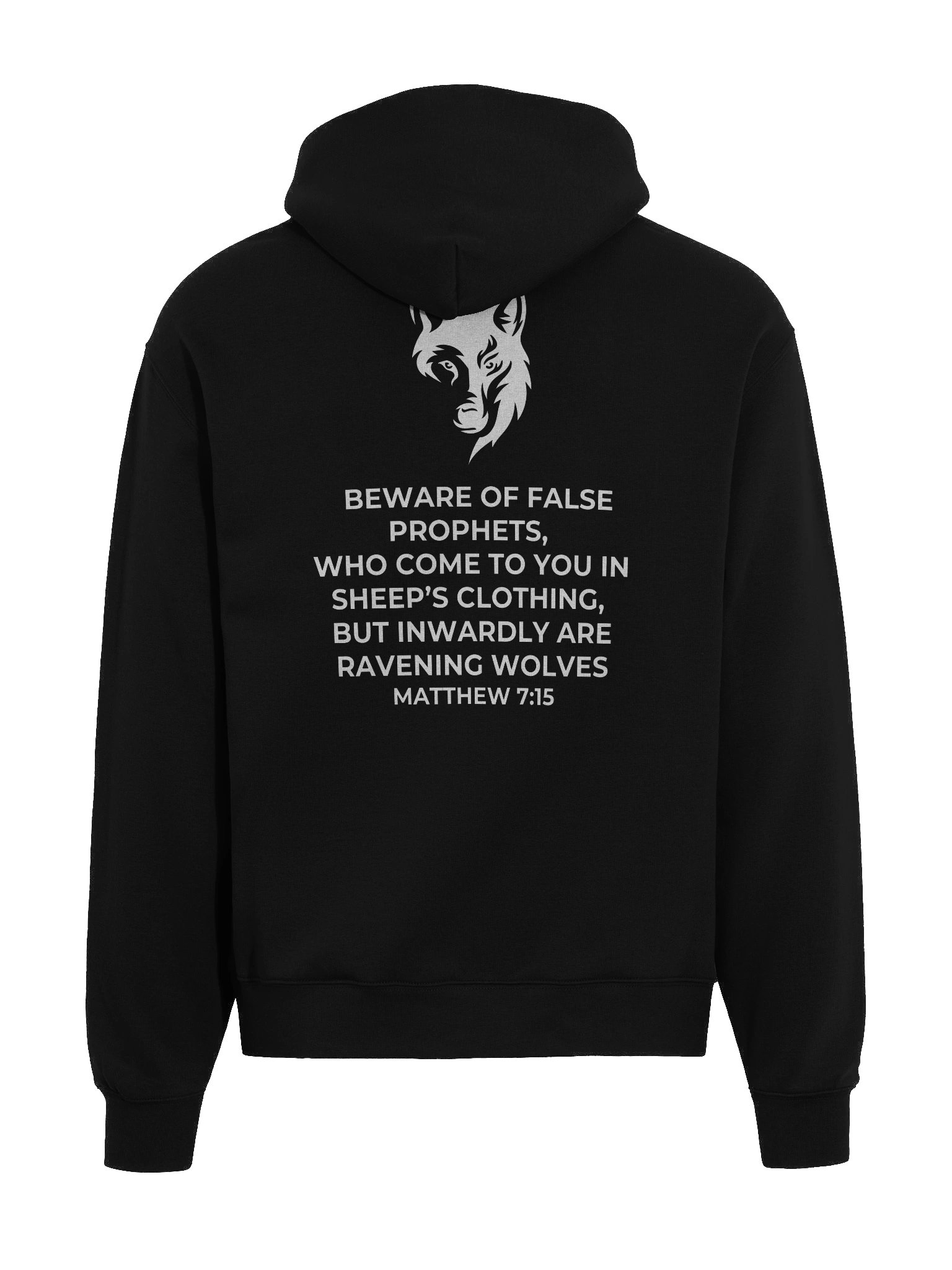Matthew 7:15 Eclipse Oversized Hoodie product image (17)