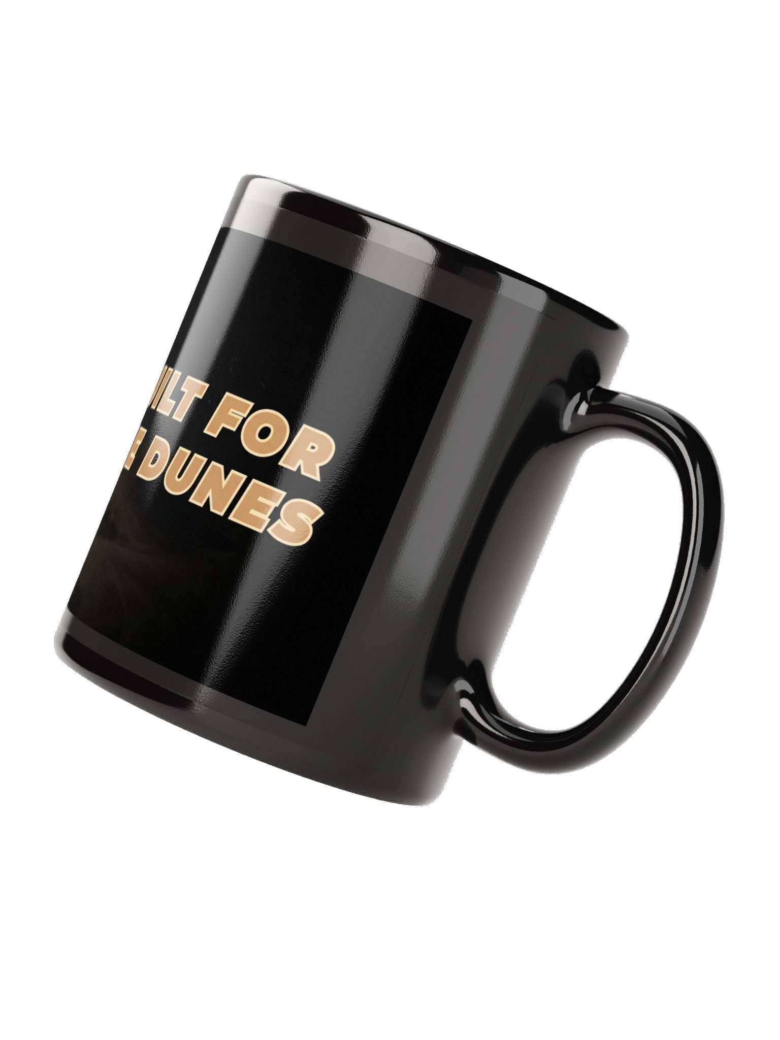 "Built For The Dunes" Black Ceramic Mug product image (7)