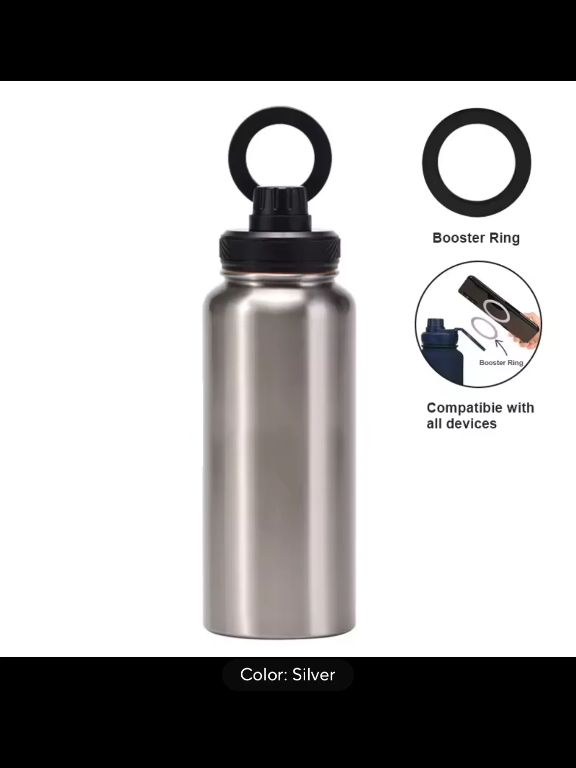 Hydralock 32 oz. Original Sin Magnetic Tag Safe Lid product image (1)