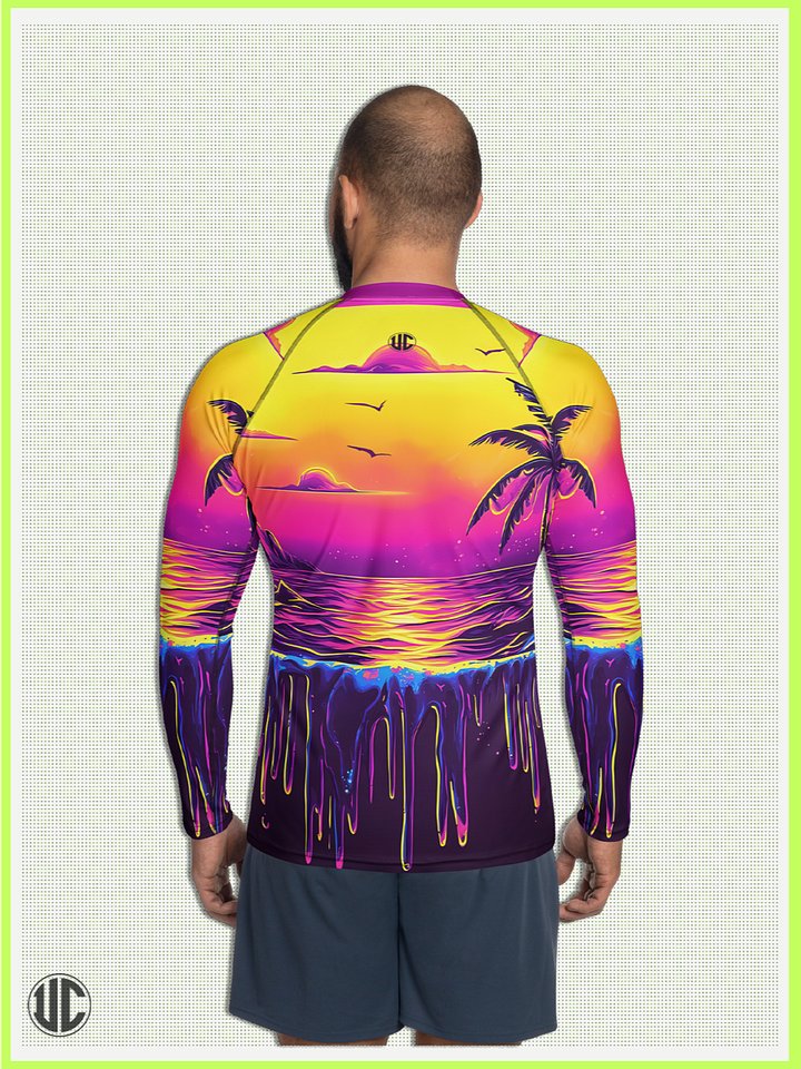 Melt Horizon – Men’s Rash Guard product image (2)