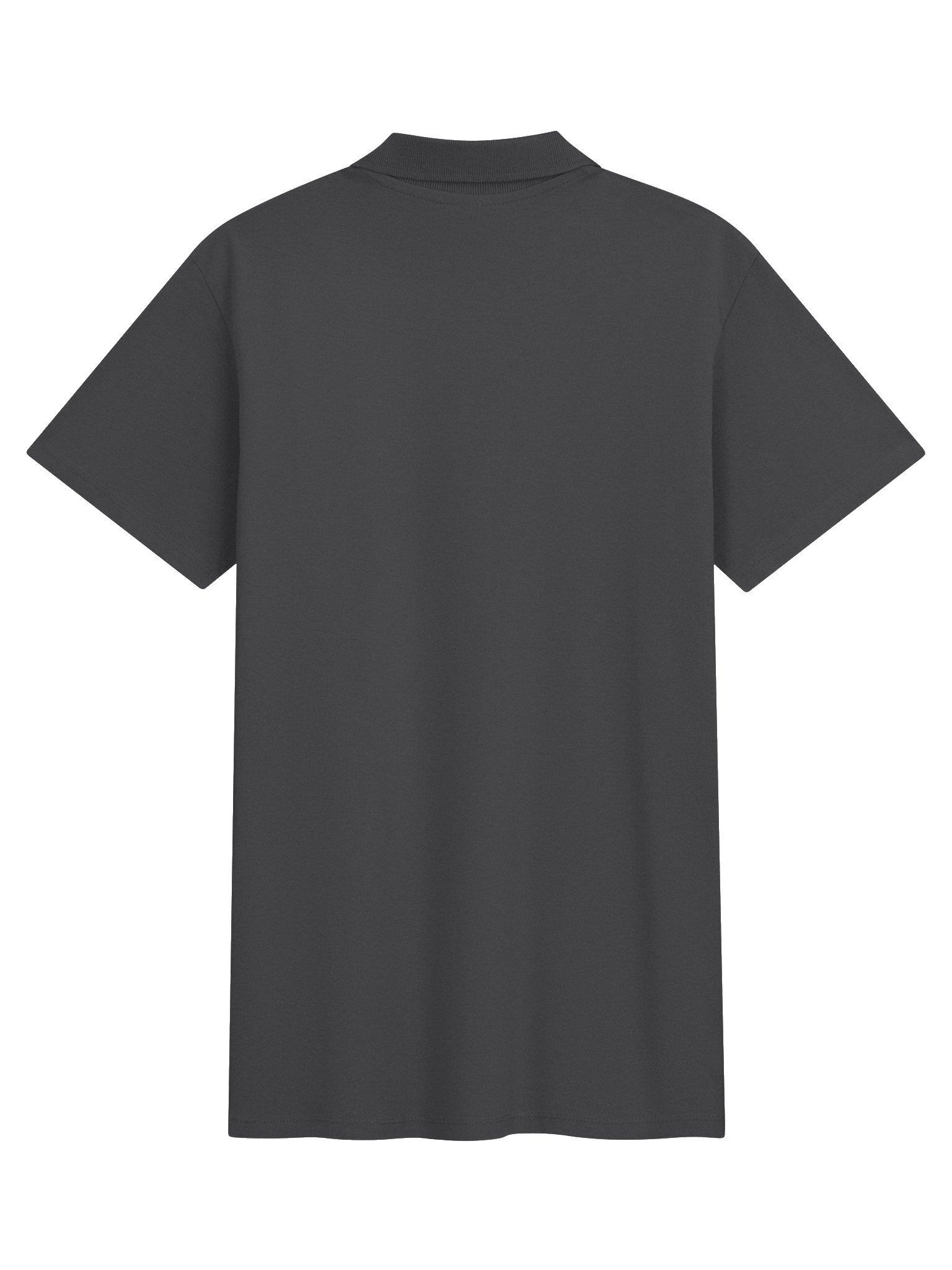 Unisex Dark Polo Shirt - White Embroidered "Stages Parent" product image (2)
