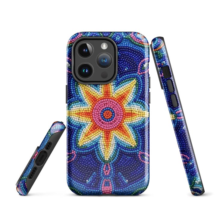 Sunburst Faux-Beadwork iPhone® Tough Case product image (3)