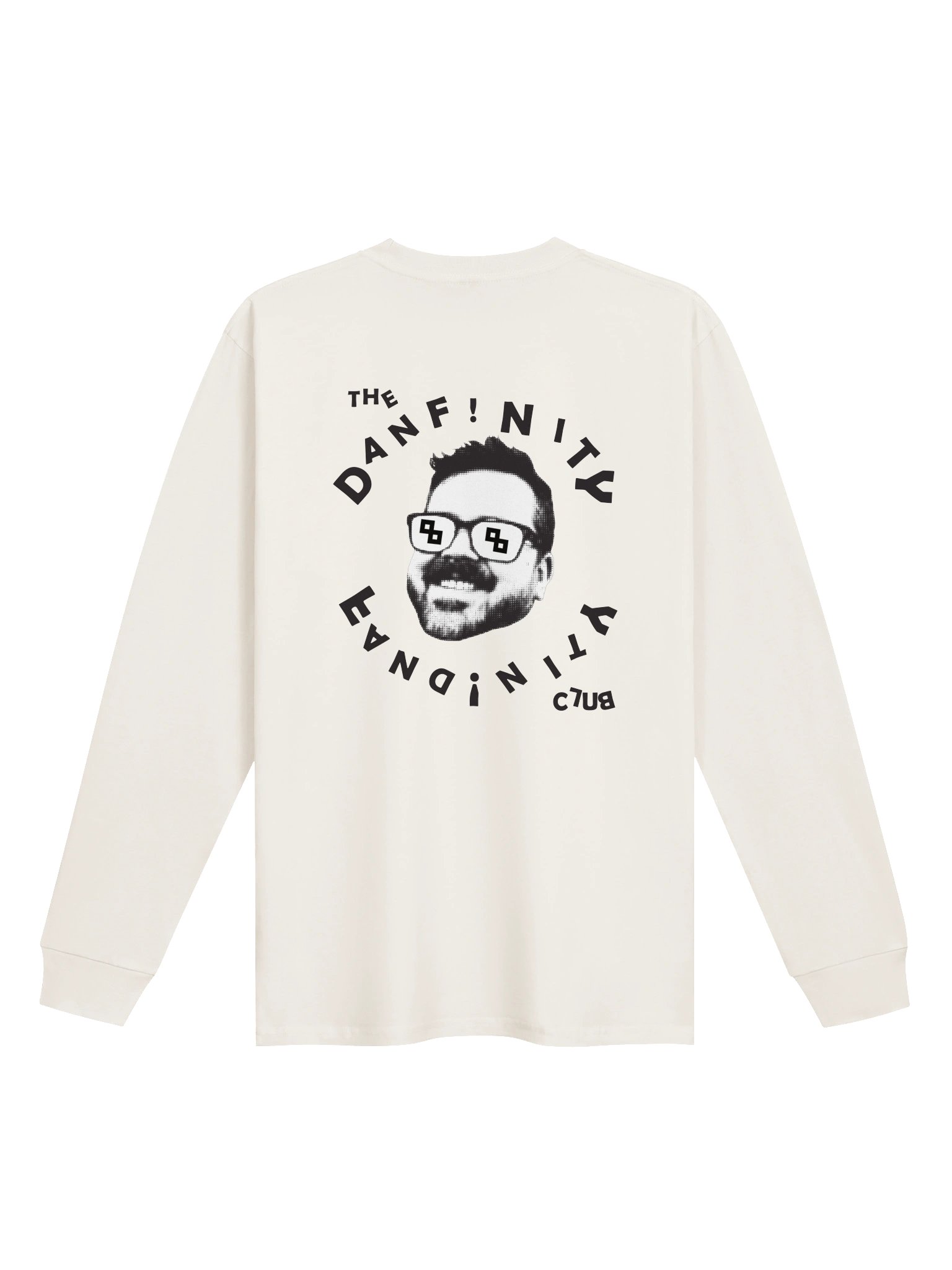 The Danfinity Fandinity Club - Infinity Eyes - Light Color/ Black Print - AS Colour Long Sleve product image (1)