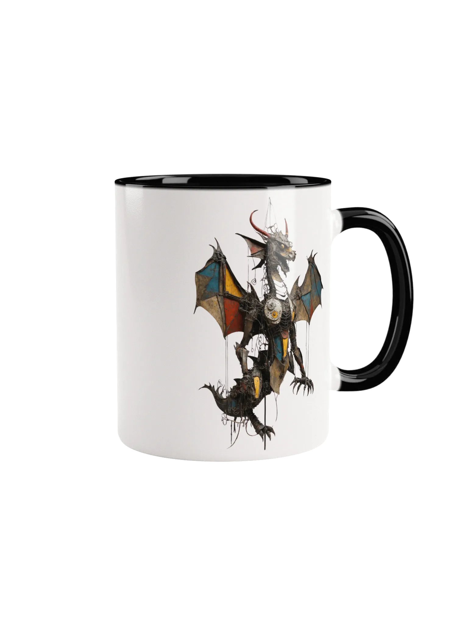 Mechanical Dragon Steampunk Ceramic Mug product image (4)