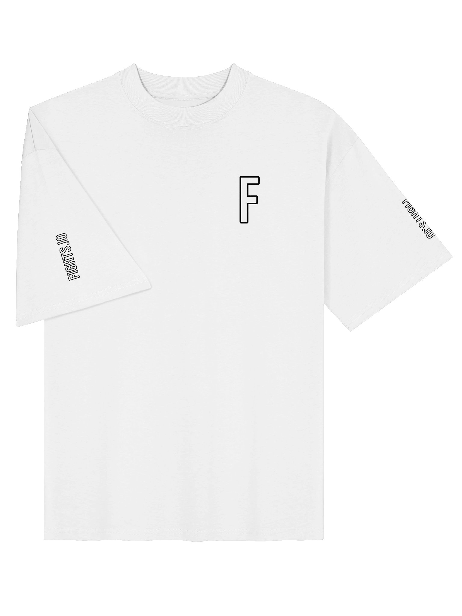HALOGEN White/Black Oversize Tee product image (3)