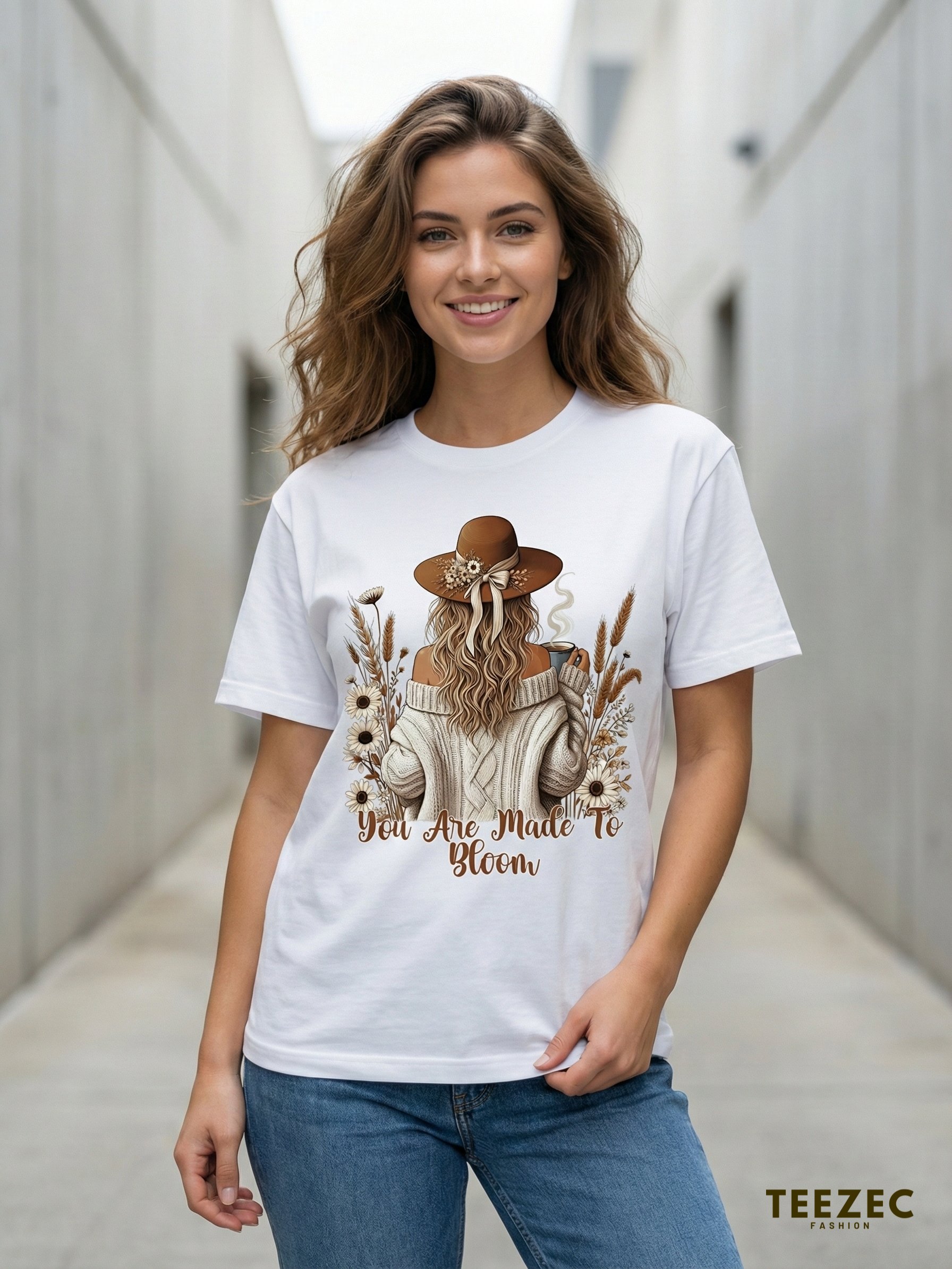 You Are Made To Bloom – Women’s Premium Graphic T-Shirt product image (4)