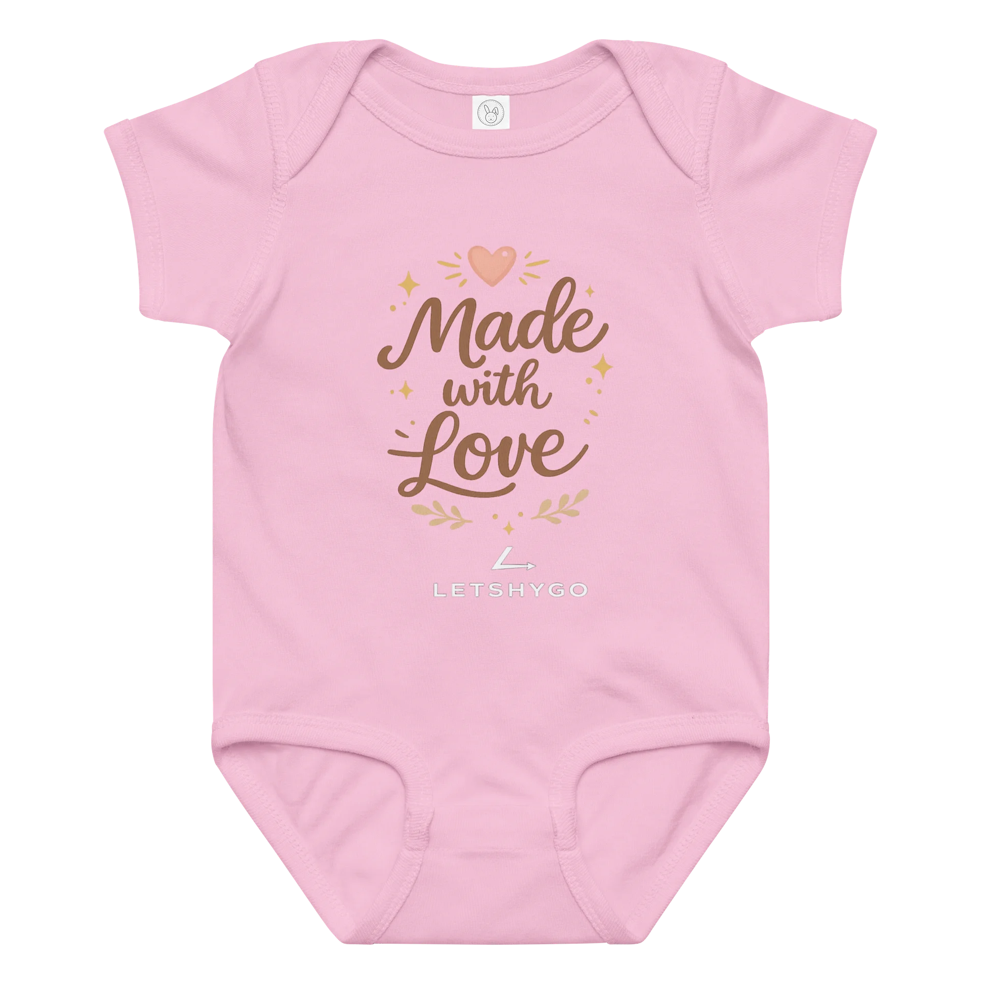 The Made with Love baby bodysuit product image (2)