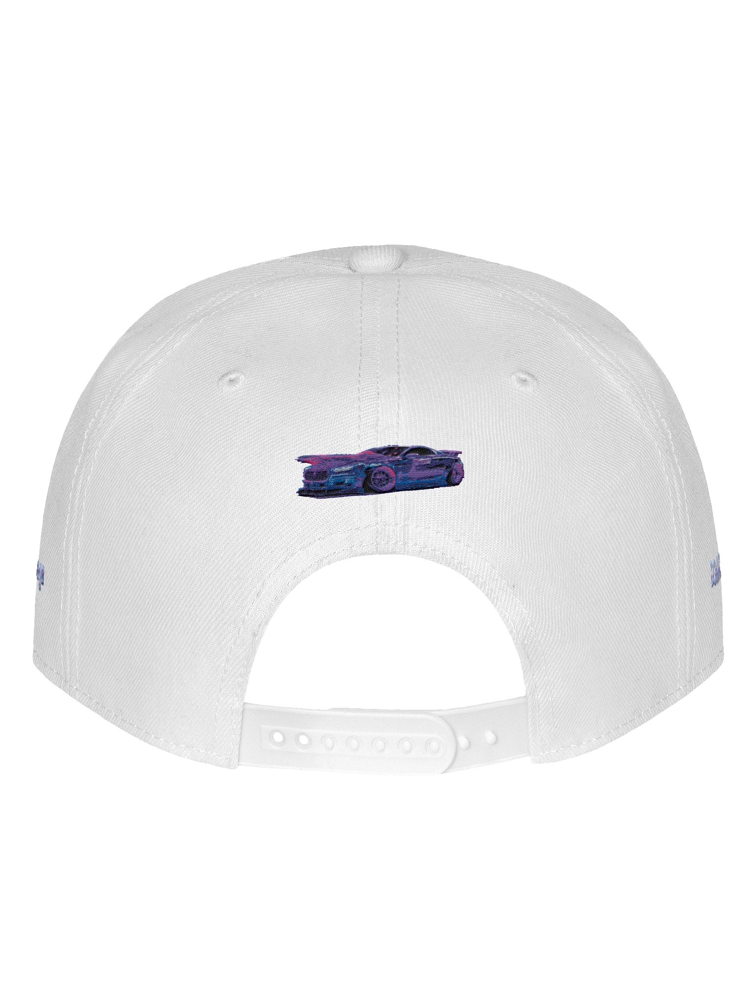 D3a1hXSaga — Neon Reaper Snapback - White Edition product image (4)
