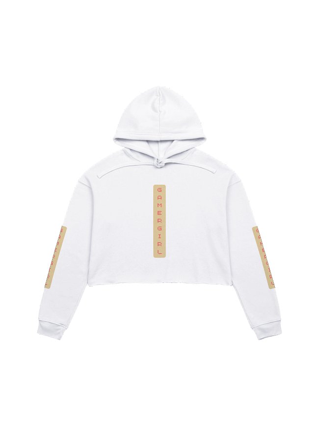 "Gamer Girl" Crop Hoodie