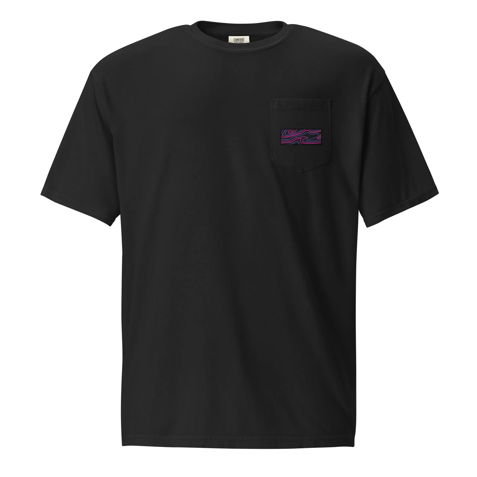 Topographic Pride Bi Pocket Shirt product image (1)