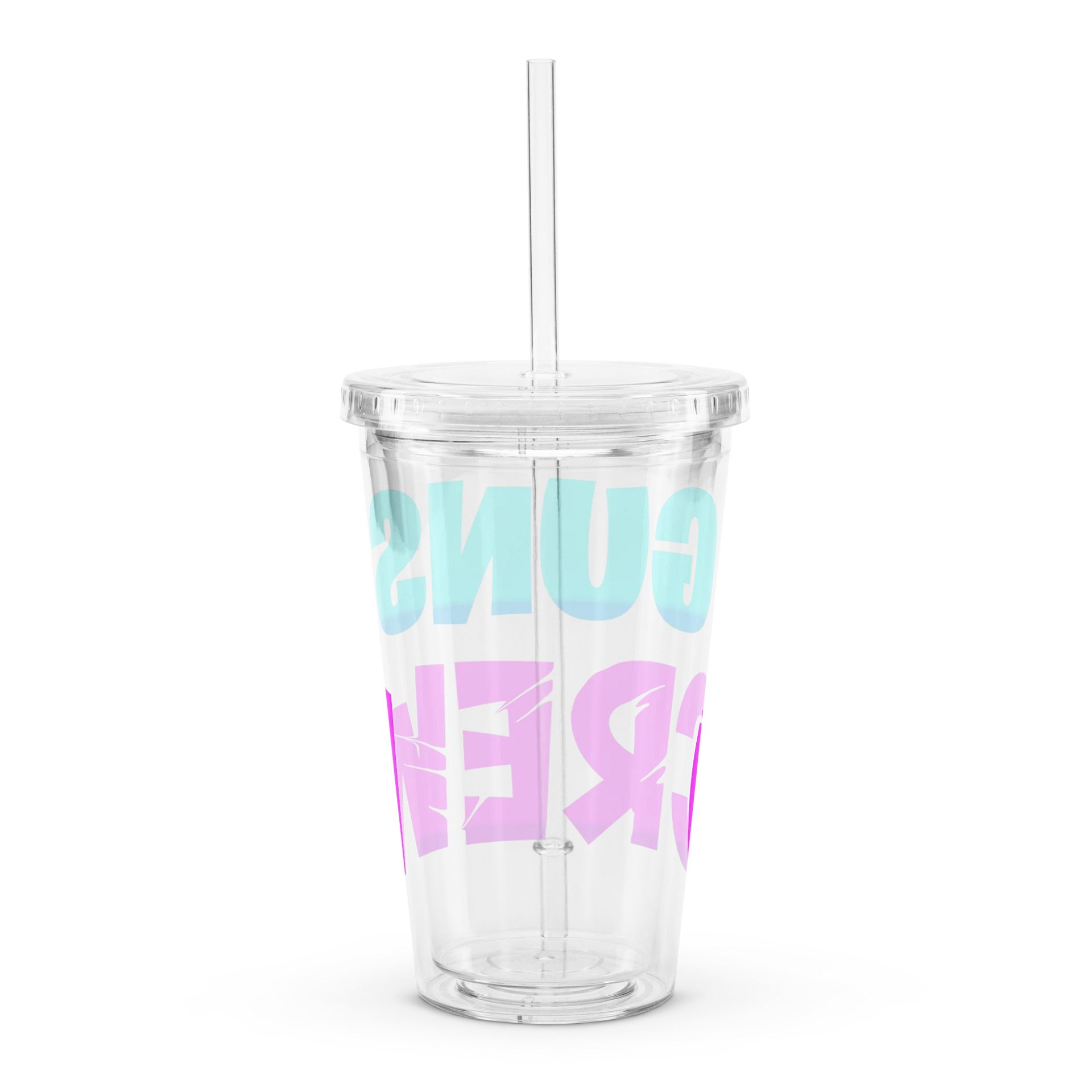 GunsCrew Double Wall Clear Plastic Tumbler product image (2)