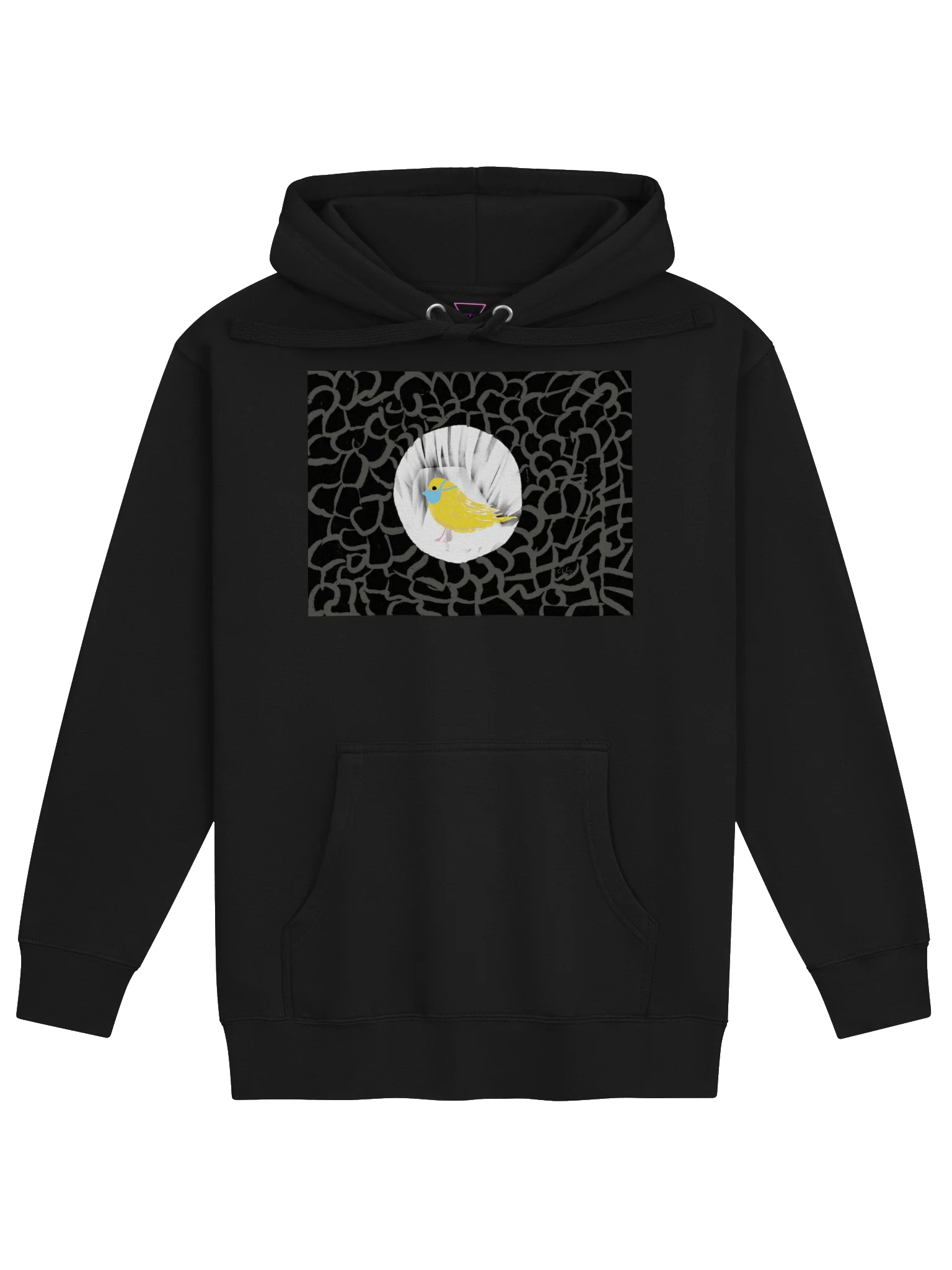 Canary In The Coalmine (mask version) hoodie product image (1)