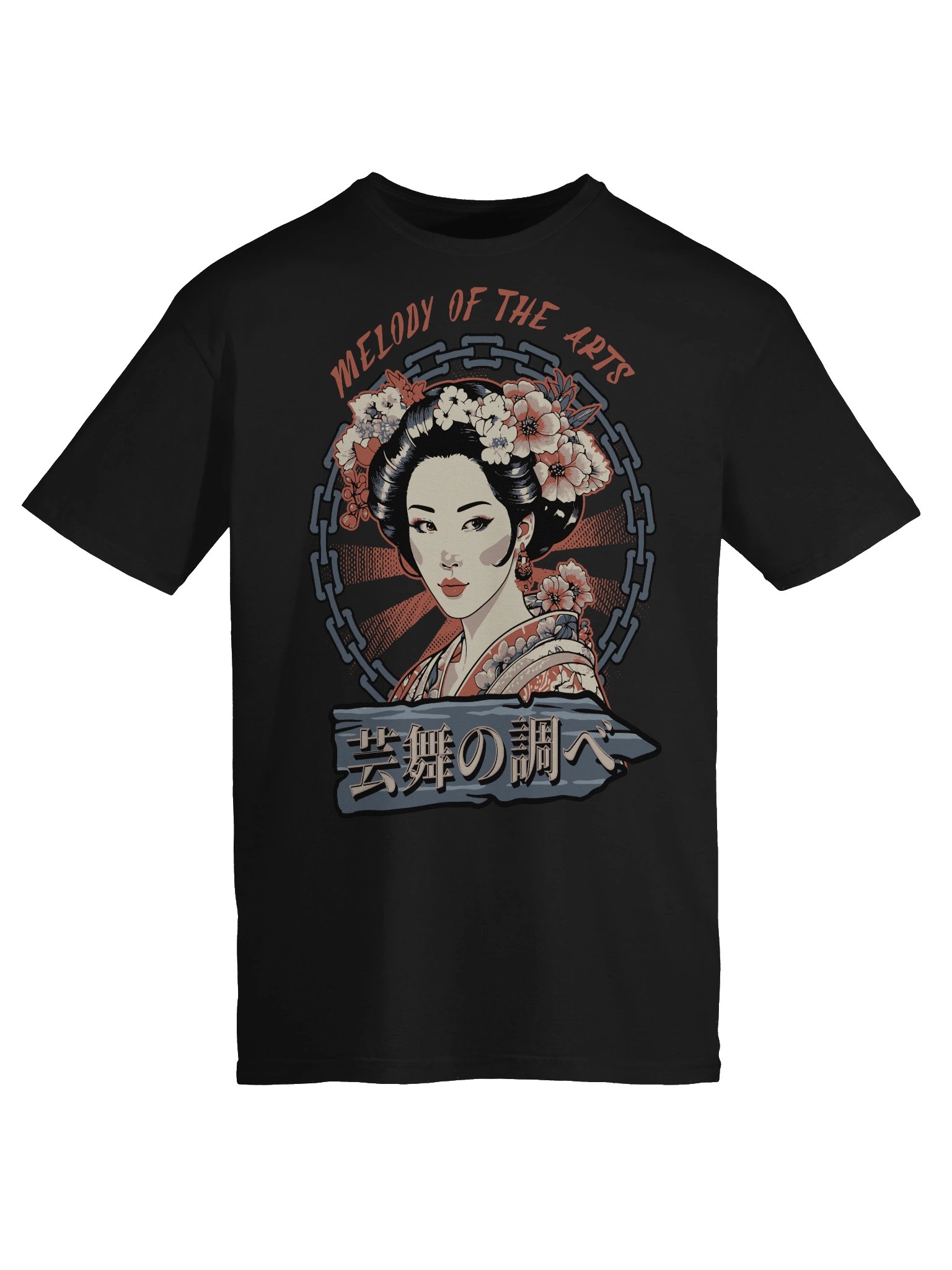 Melody of the Arts Geisha T-Shirt - Gildan Softstyle product image (6)