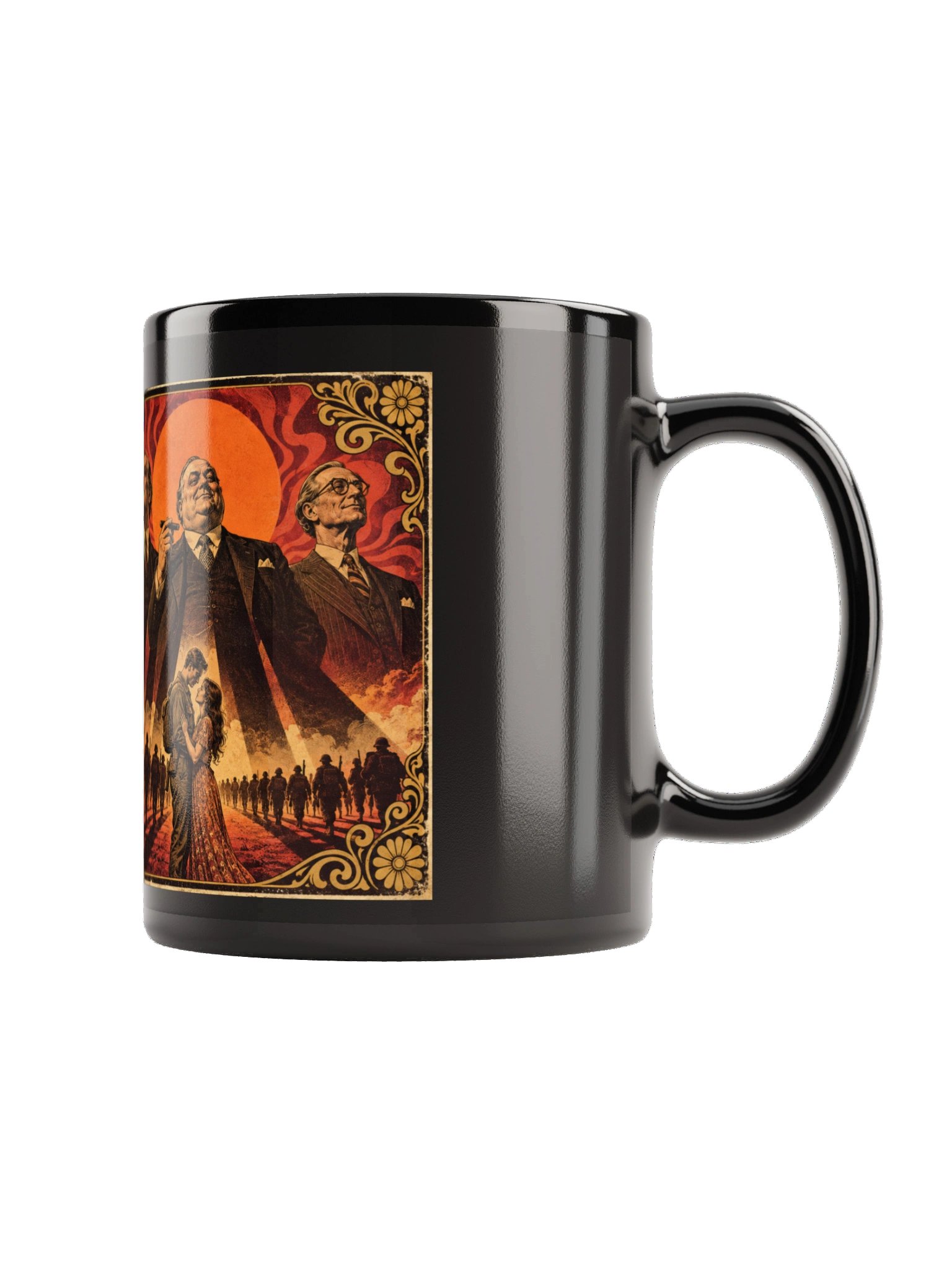 The Peace Sellers — Black Ceramic Mug product image (4)