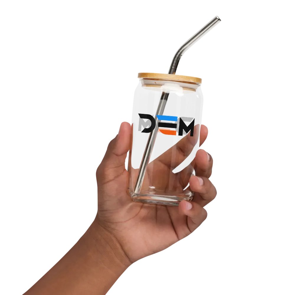 Dem Glass (w/ Lid & Straw) product image (2)