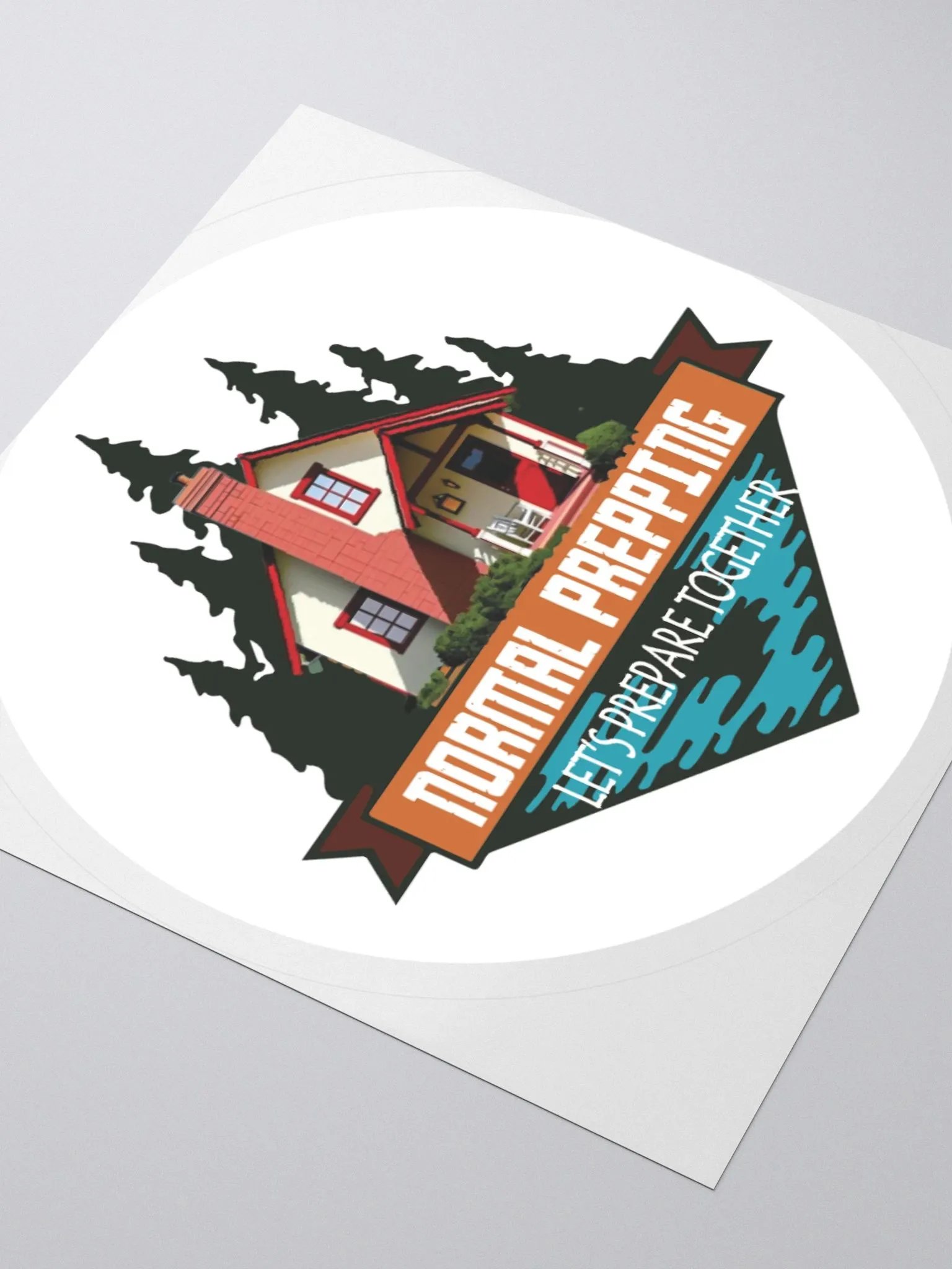 Normal Prepping Logo Stickers product image (3)