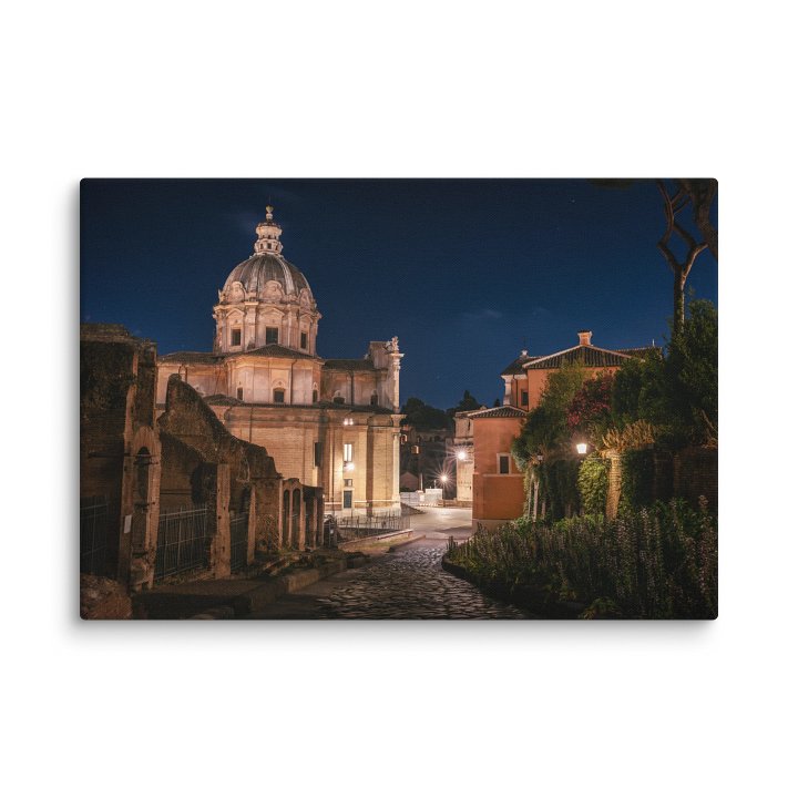 Via dei Fori Imperiali in the Quiet Hours, Rome, Italy Canvas Print product image (2)